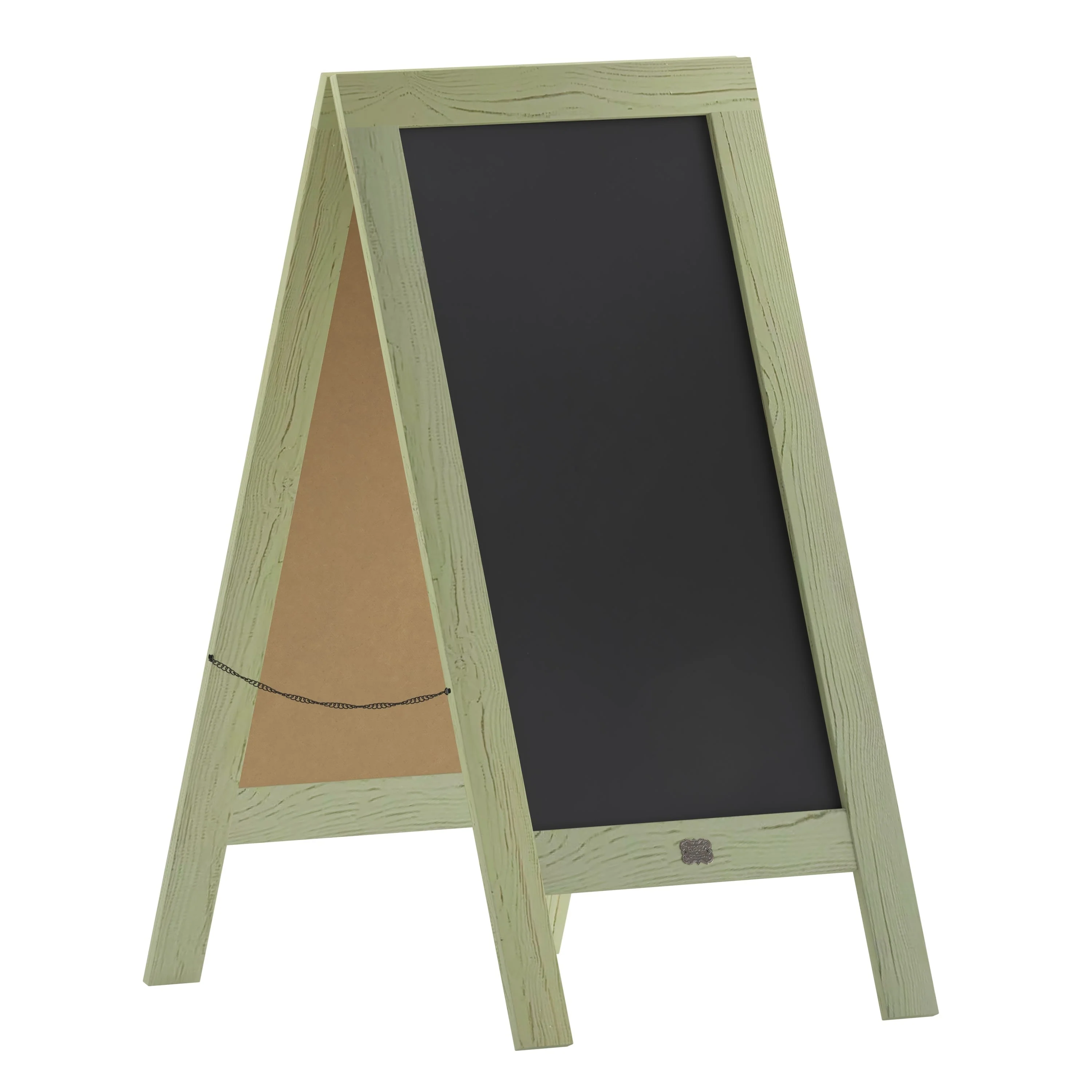 Canterbury Vintage Wooden A-Frame Magnetic Indoor/Outdoor Chalkboard Sign, Freestanding Double Sided Extra Large Message Board - Image 93