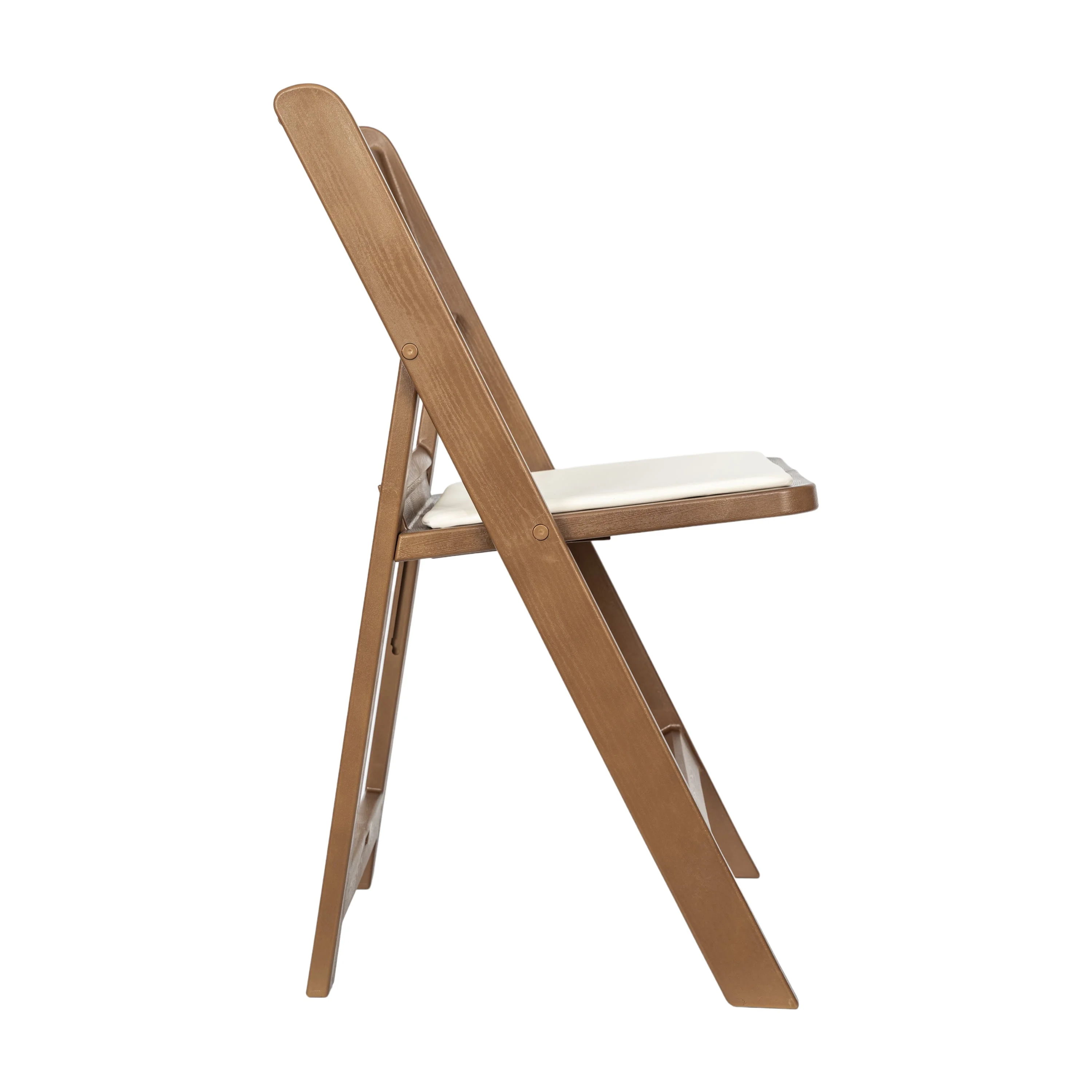 HERCULES Commercial Indoor/Outdoor Lightweight Wood Look Resin Folding Event Chair - Image 9