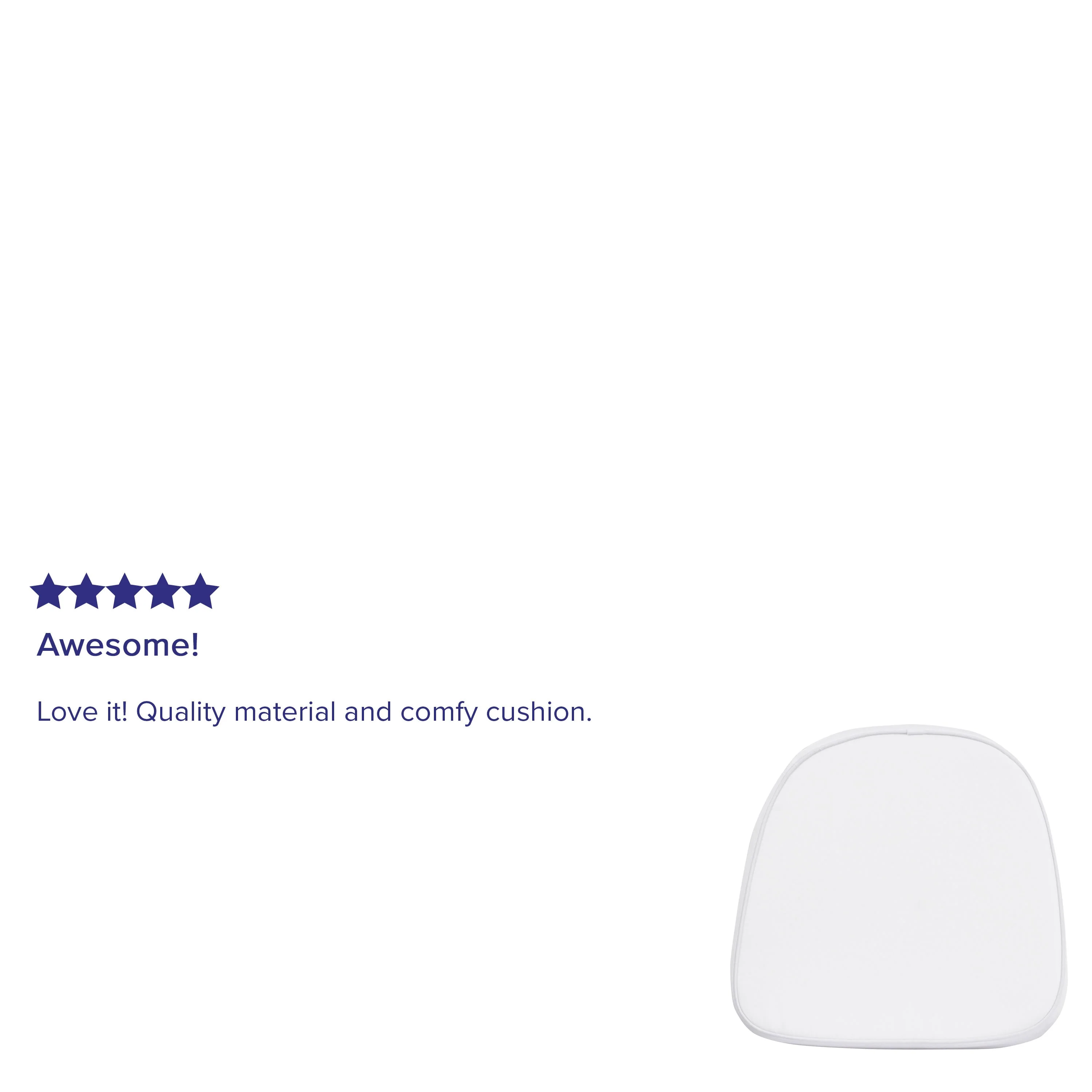 Kids Soft Fabric Chiavari Chair Cushion - Image 3