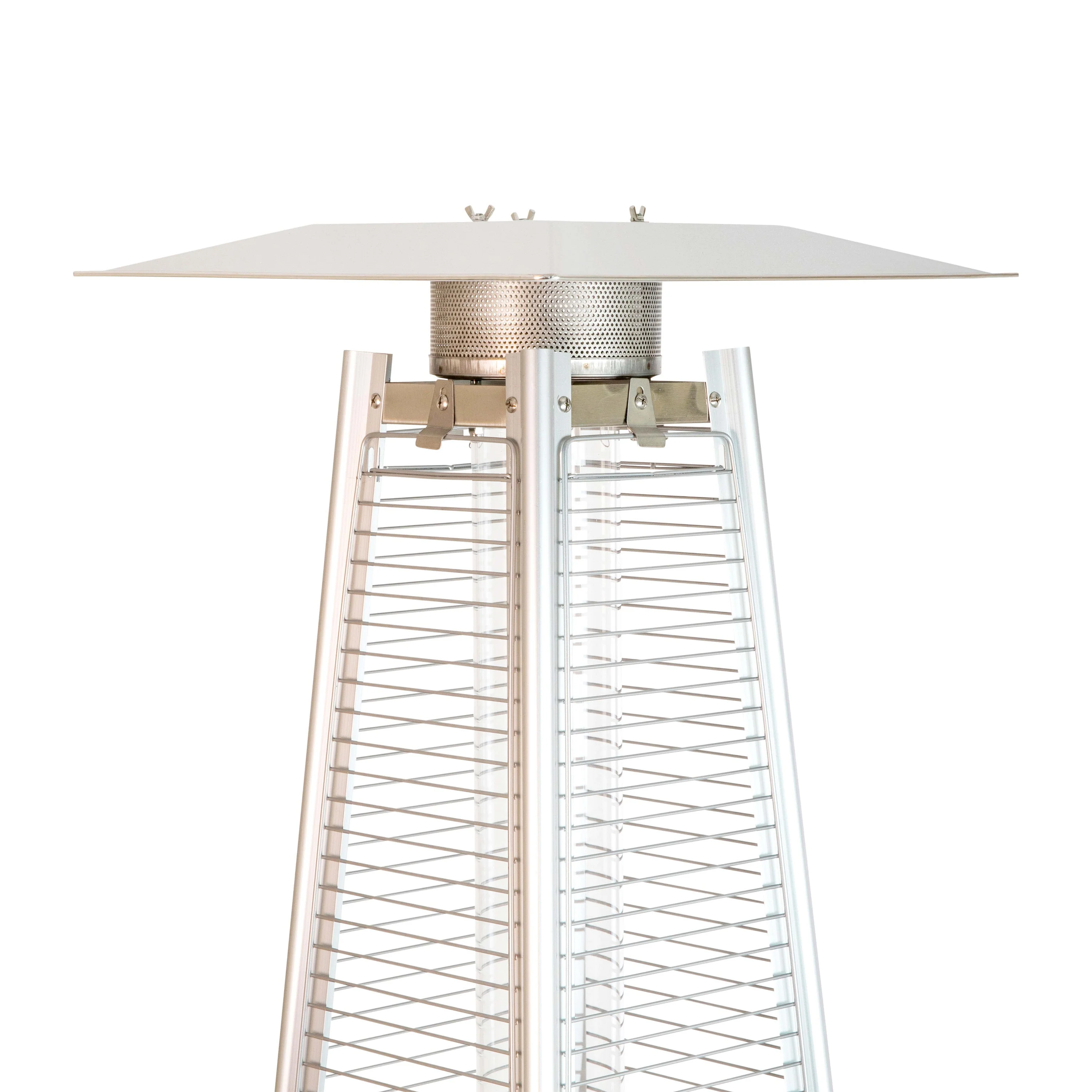 Sol Patio Outdoor Heating-Stainless Steel Pyramid 42,000 BTU Propane Heater with Wheels for Commercial & Residential Use - Image 46