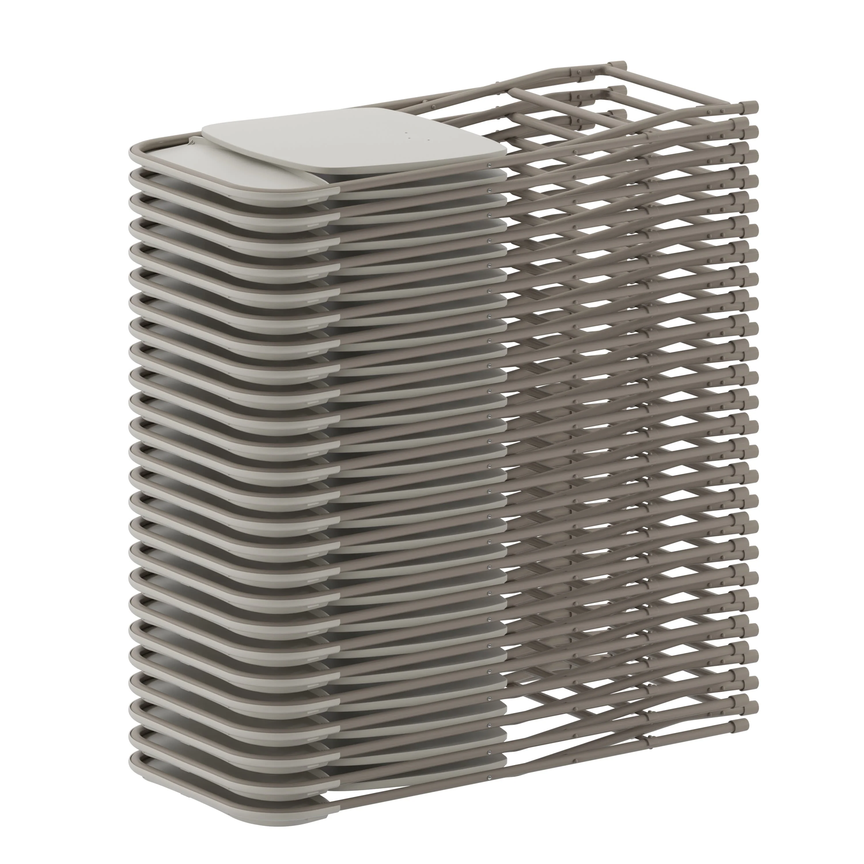 Hercules Series Plastic Folding Chair - 650LB Weight Capacity - Image 107