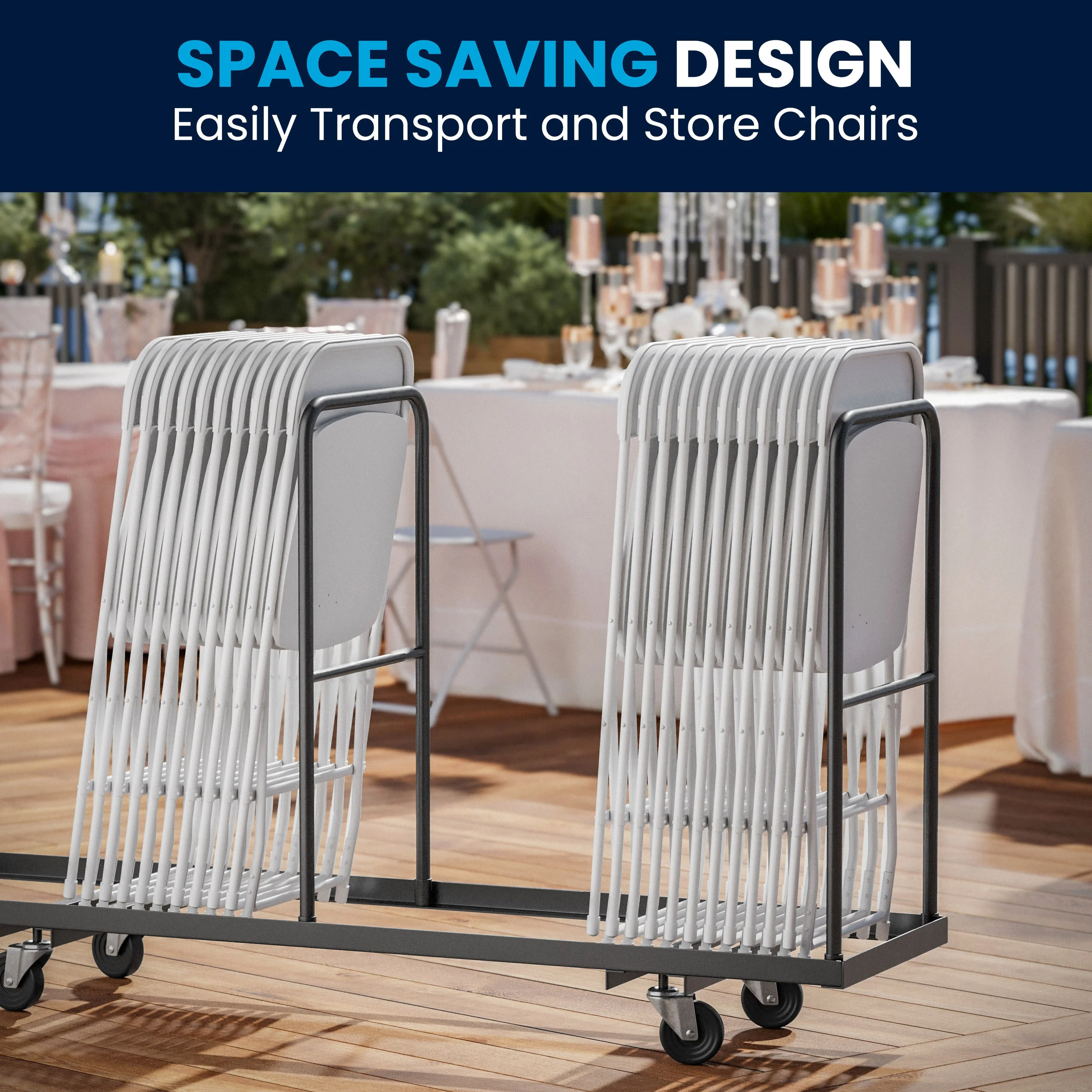 Hercules Series Plastic Folding Chair - 650LB Weight Capacity - Image 116