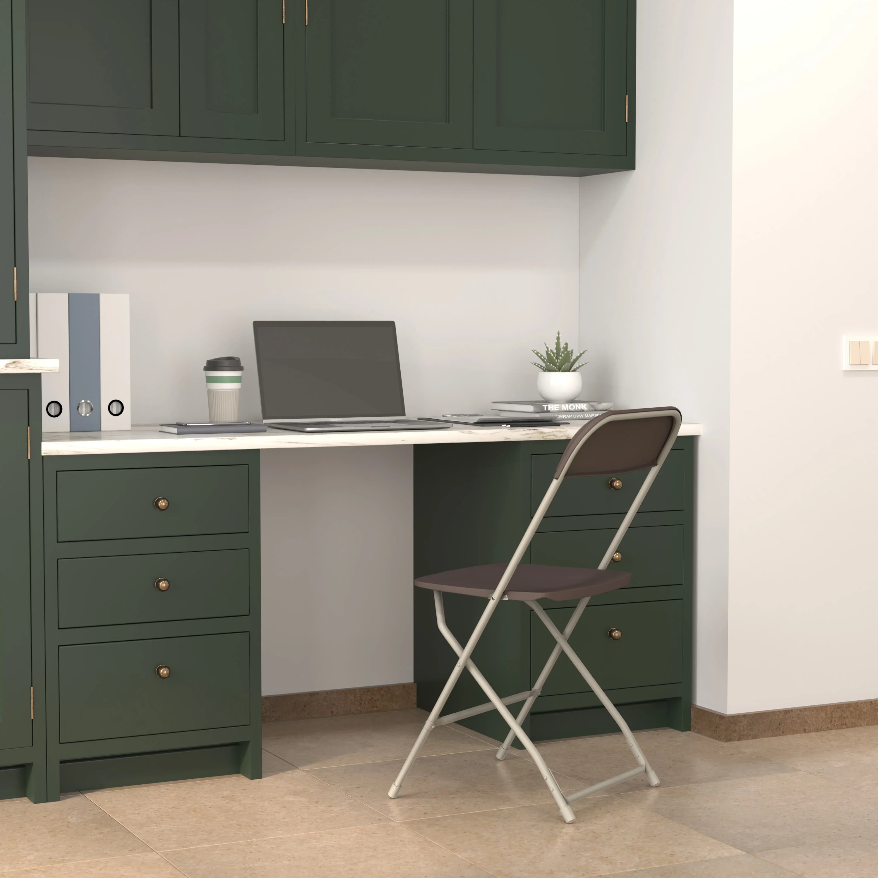 Hercules Series Plastic Folding Chair - 650LB Weight Capacity - Image 125