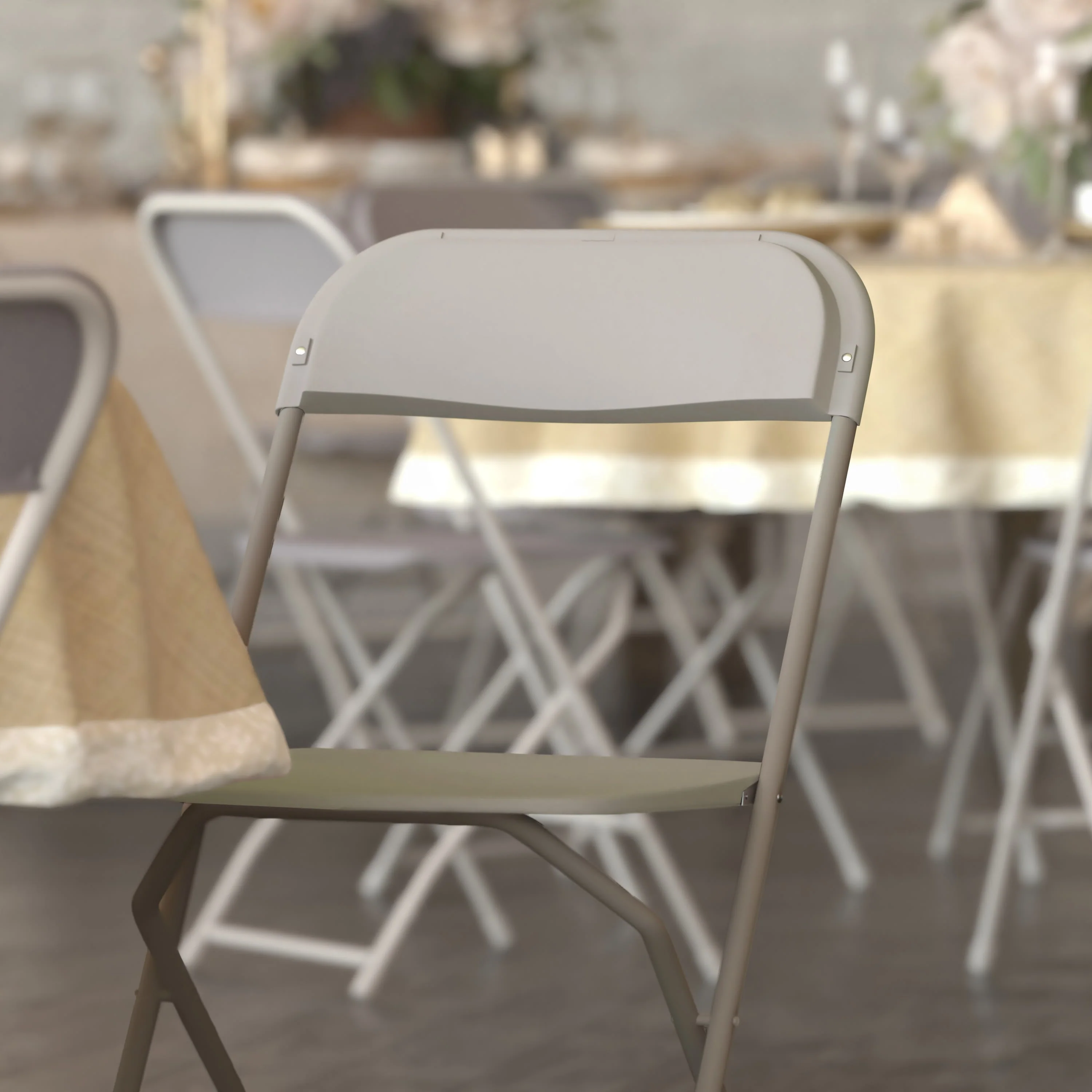 Hercules Series Plastic Folding Chair - 650LB Weight Capacity - Image 148