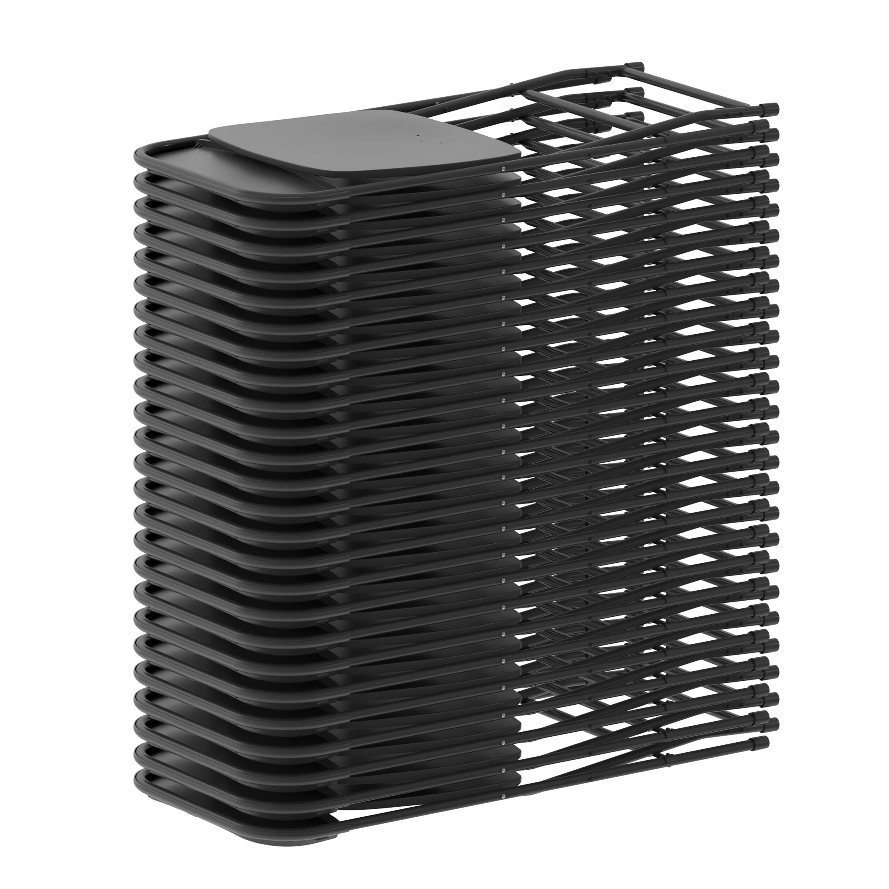 Hercules Series Plastic Folding Chair - 650LB Weight Capacity - Image 17