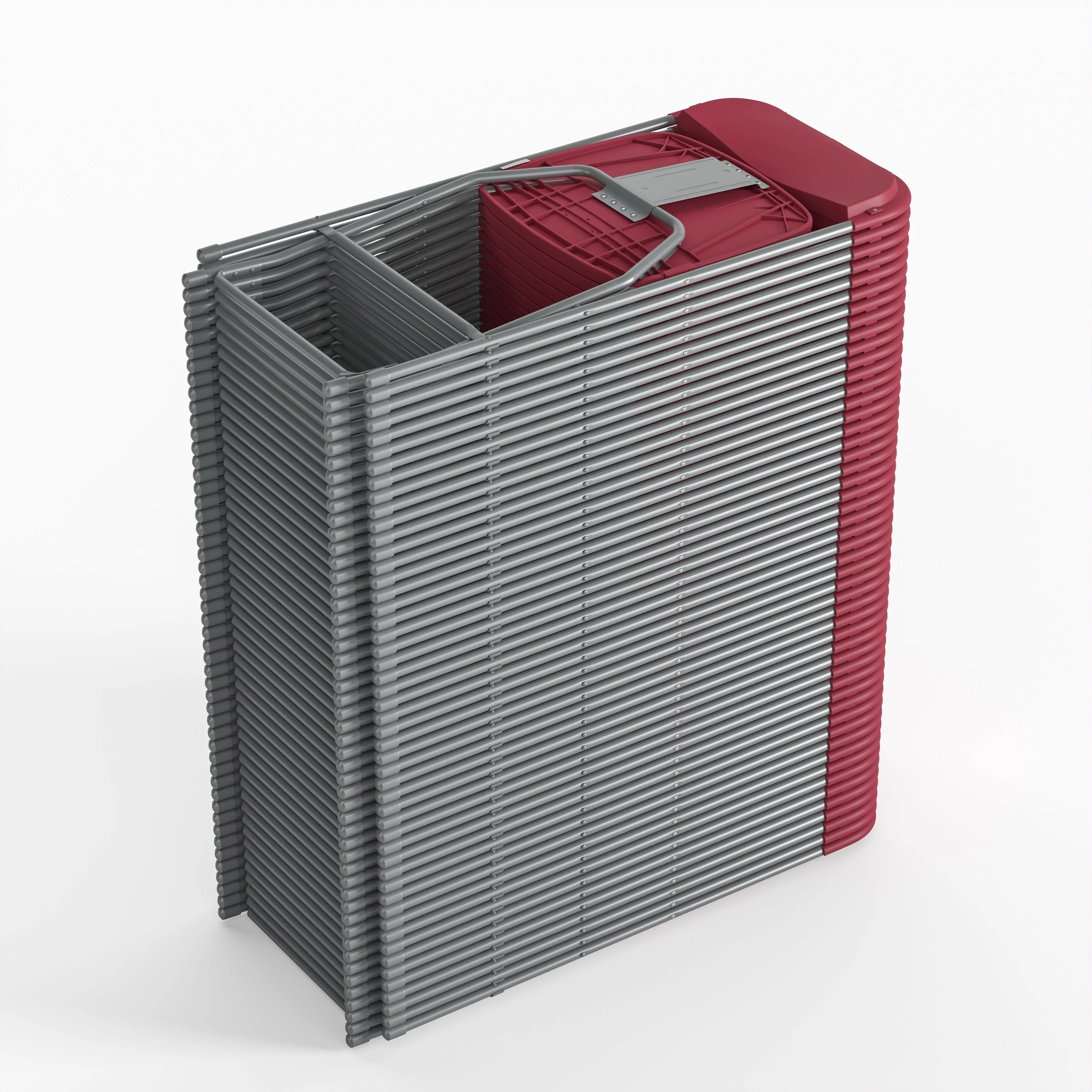 Hercules Series Plastic Folding Chair - 650LB Weight Capacity - Image 170