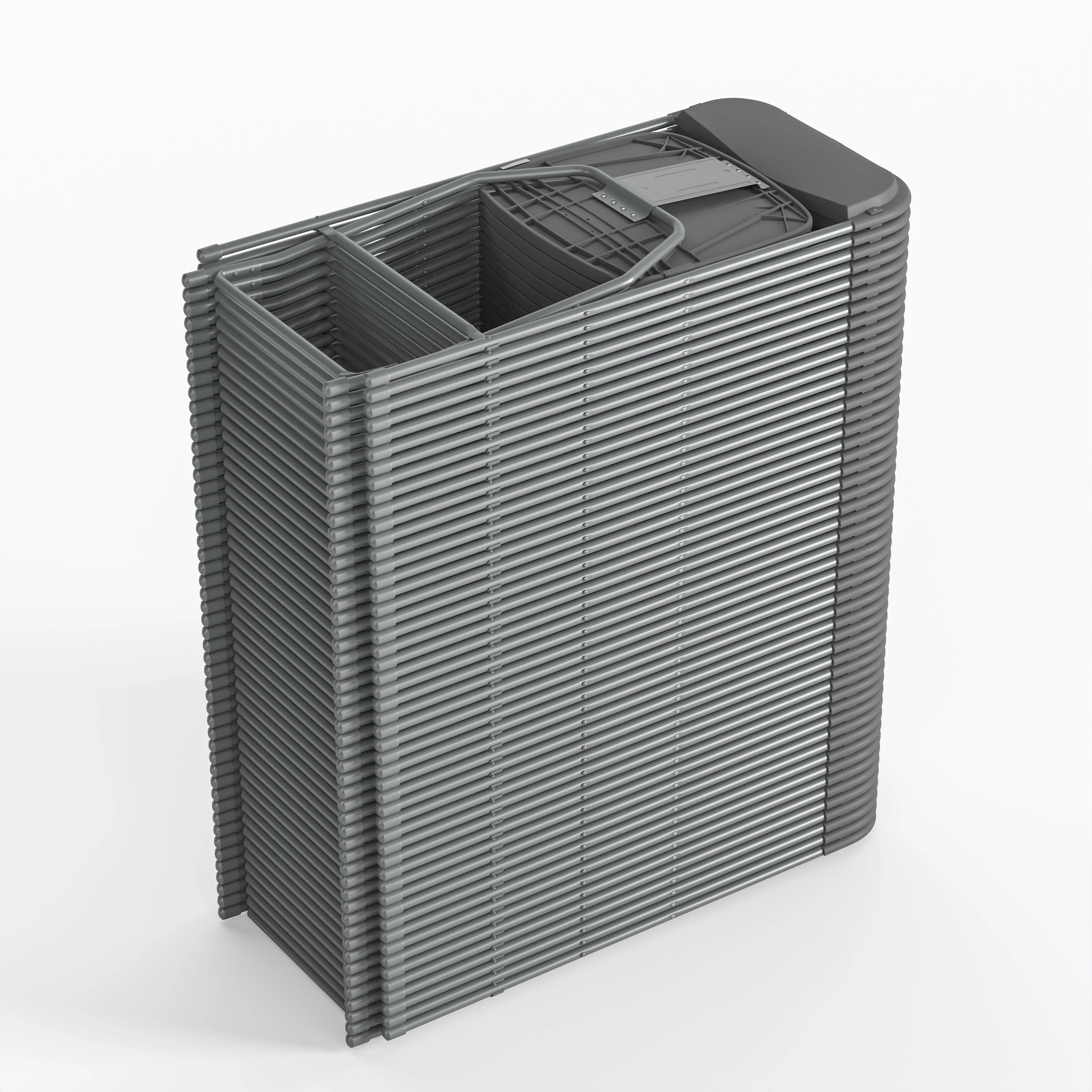 Hercules Series Plastic Folding Chair - 650LB Weight Capacity - Image 184