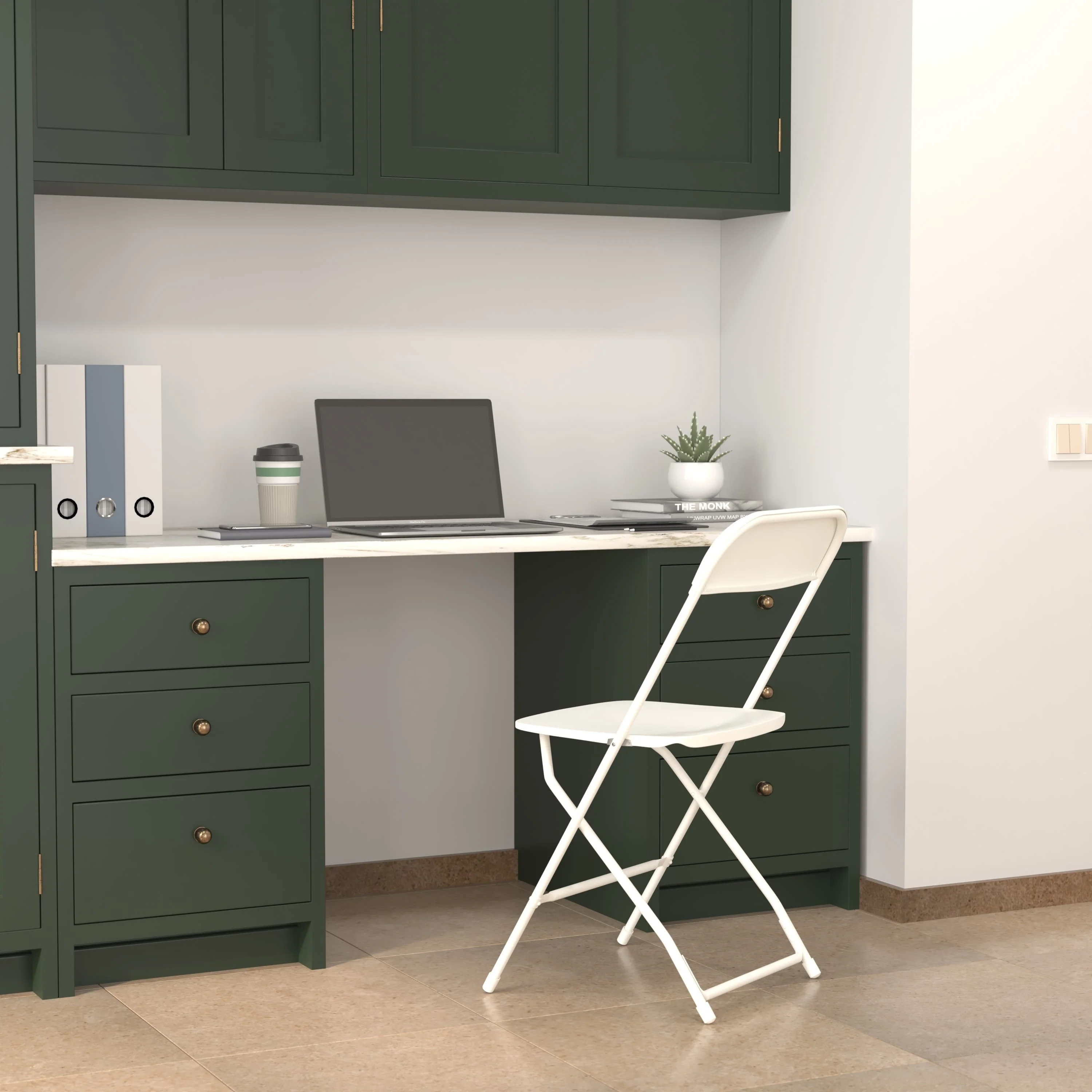 Hercules Series Plastic Folding Chair - 650LB Weight Capacity - Image 193