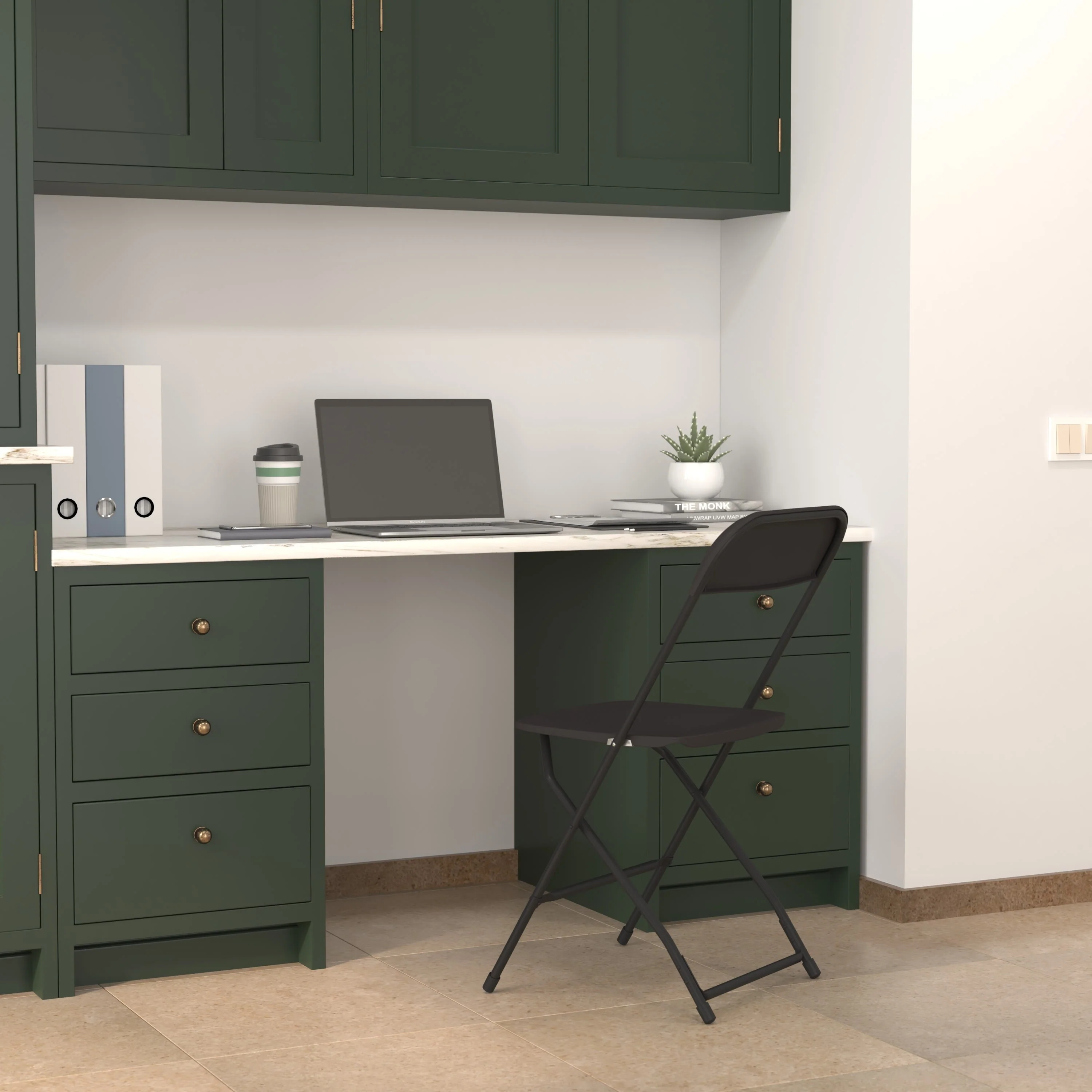 Hercules Series Plastic Folding Chair - 650LB Weight Capacity - Image 210