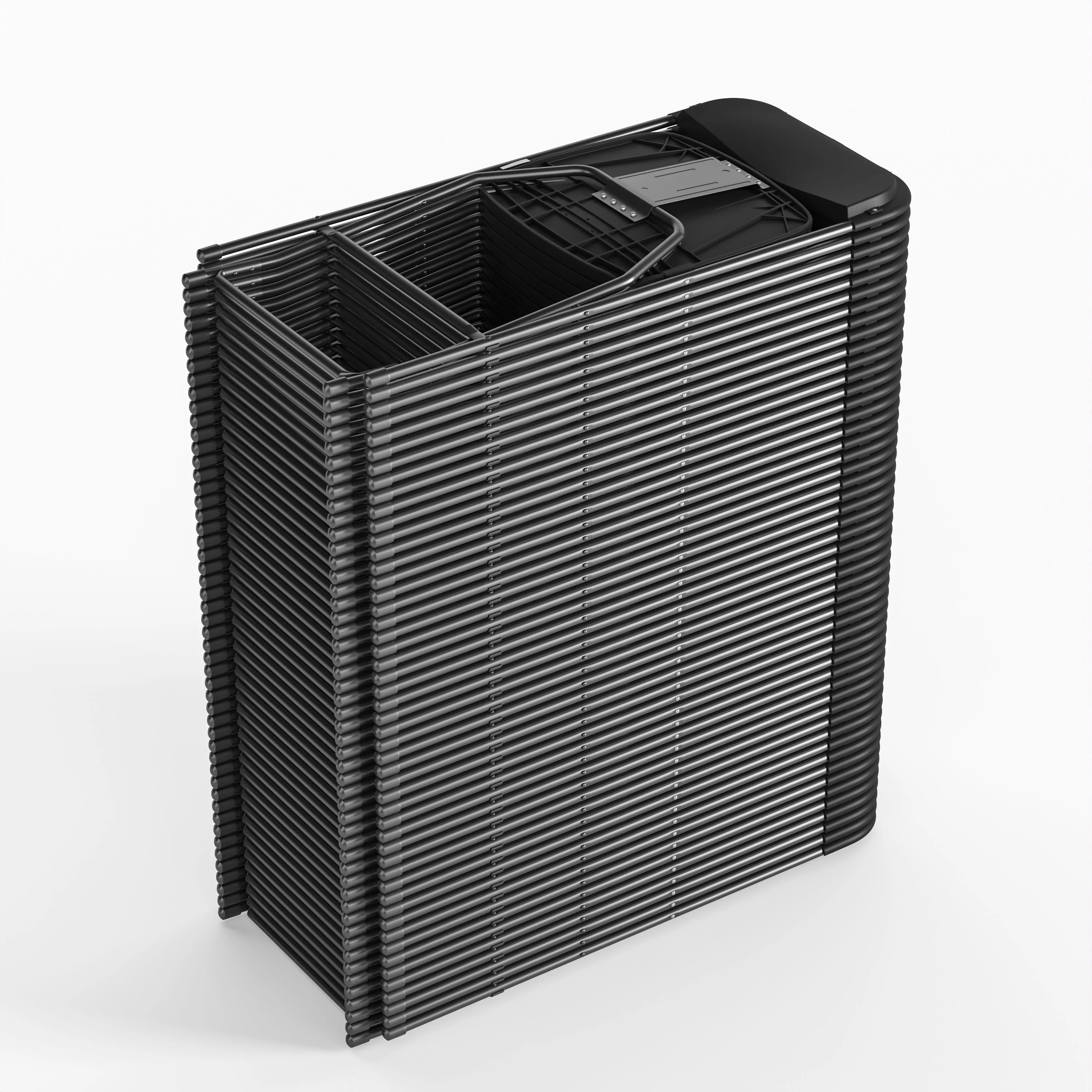 Hercules Series Plastic Folding Chair - 650LB Weight Capacity - Image 221