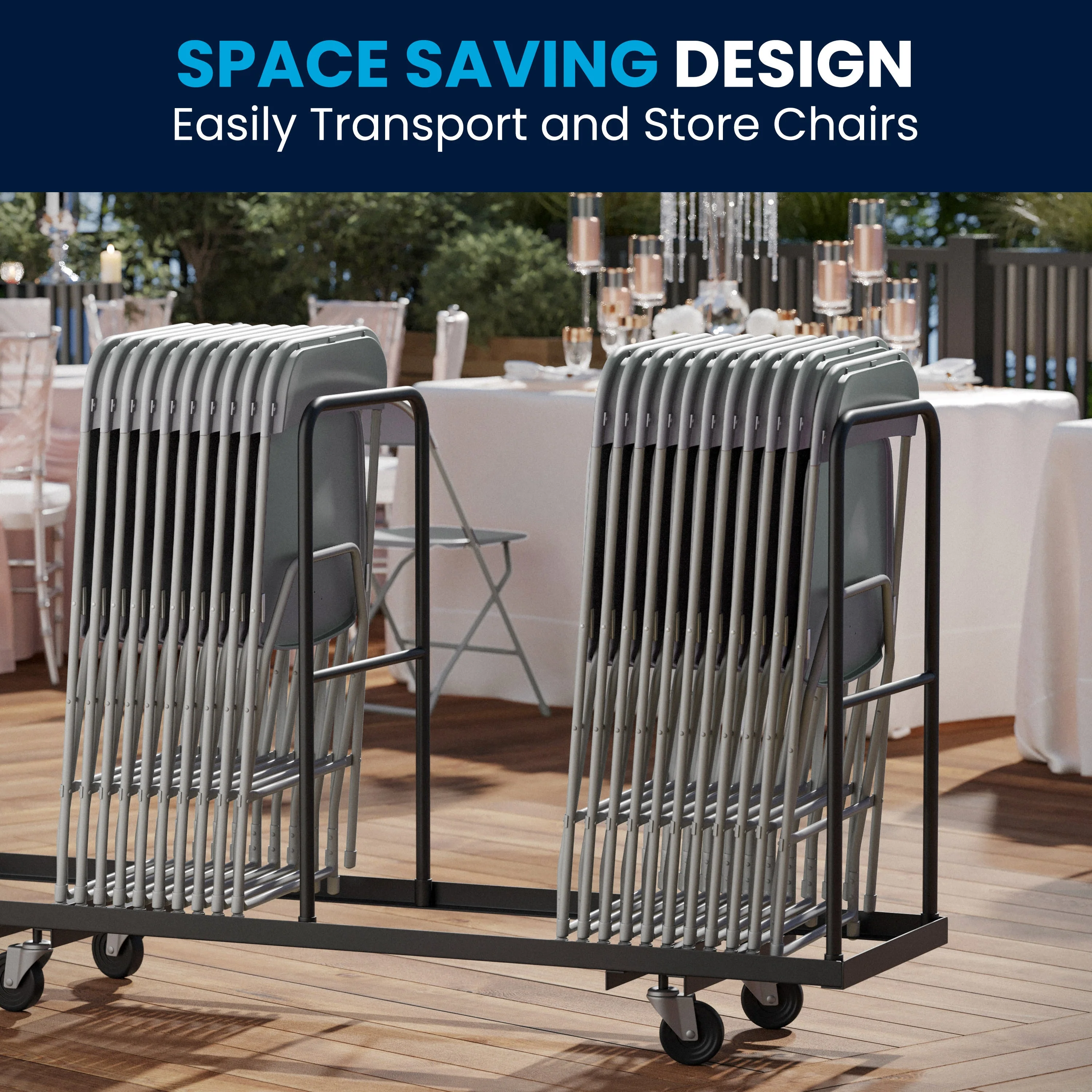 Hercules Series Plastic Folding Chair - 650LB Weight Capacity - Image 26