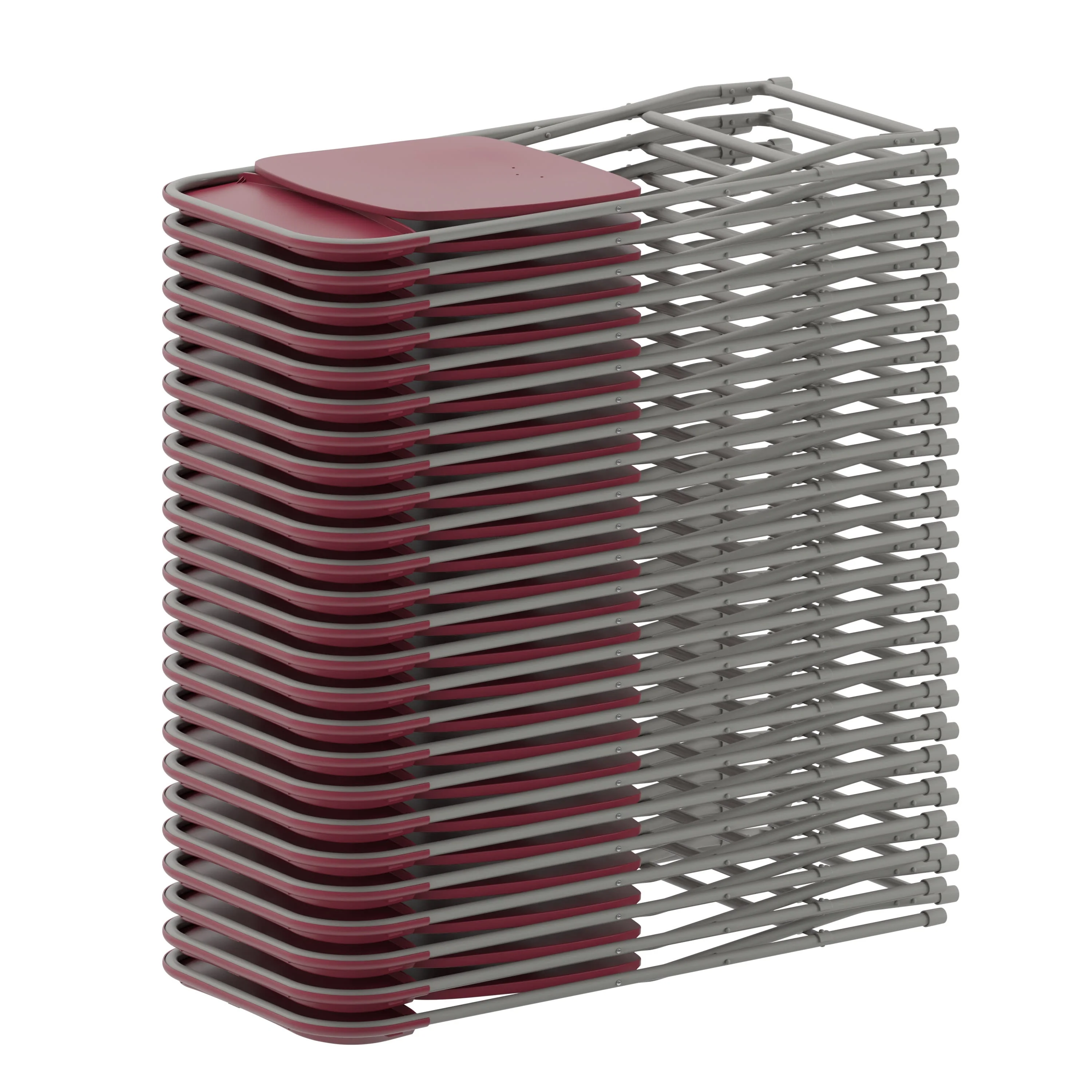 Hercules Series Plastic Folding Chair - 650LB Weight Capacity - Image 71