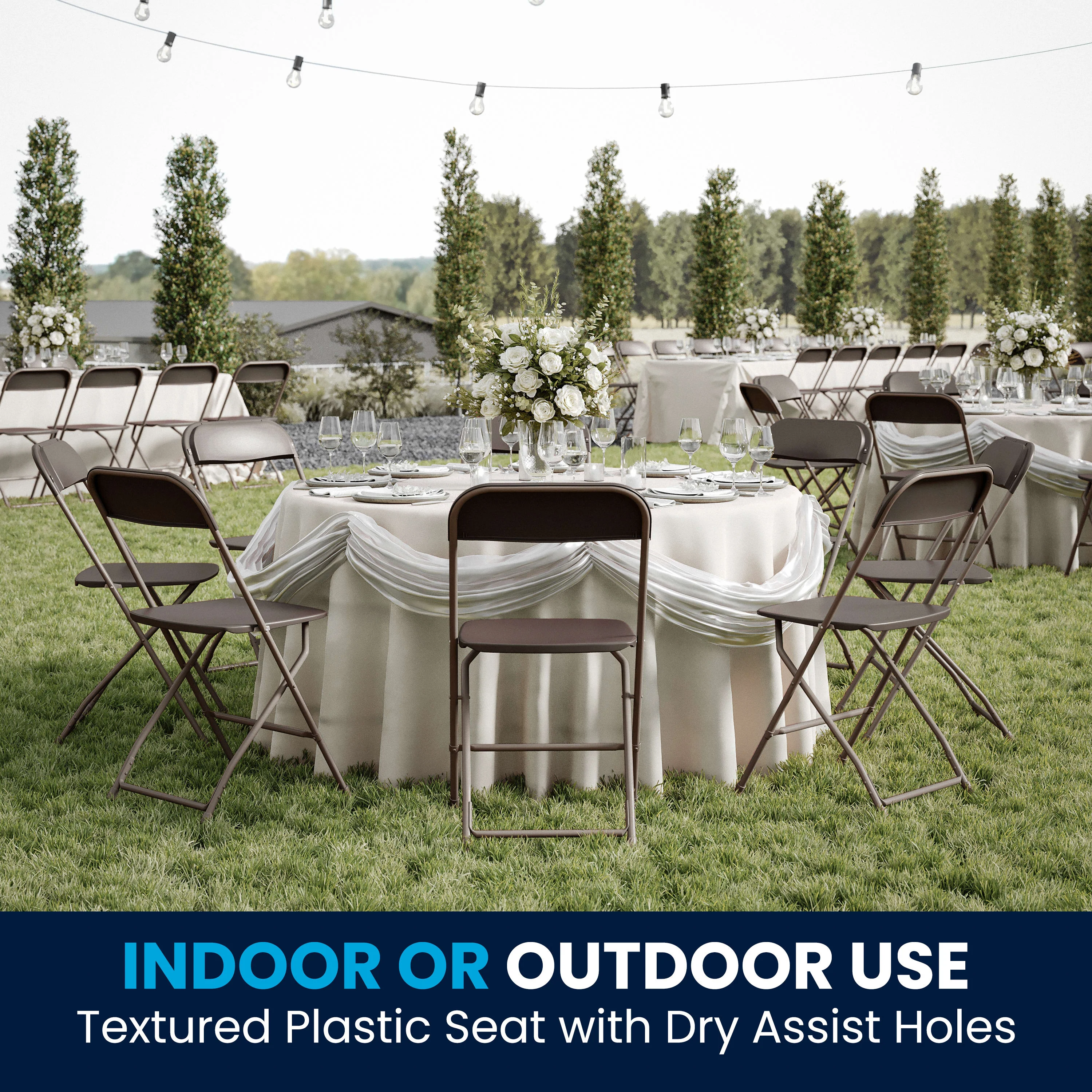 Hercules Series Plastic Folding Chair - 650LB Weight Capacity - Image 74