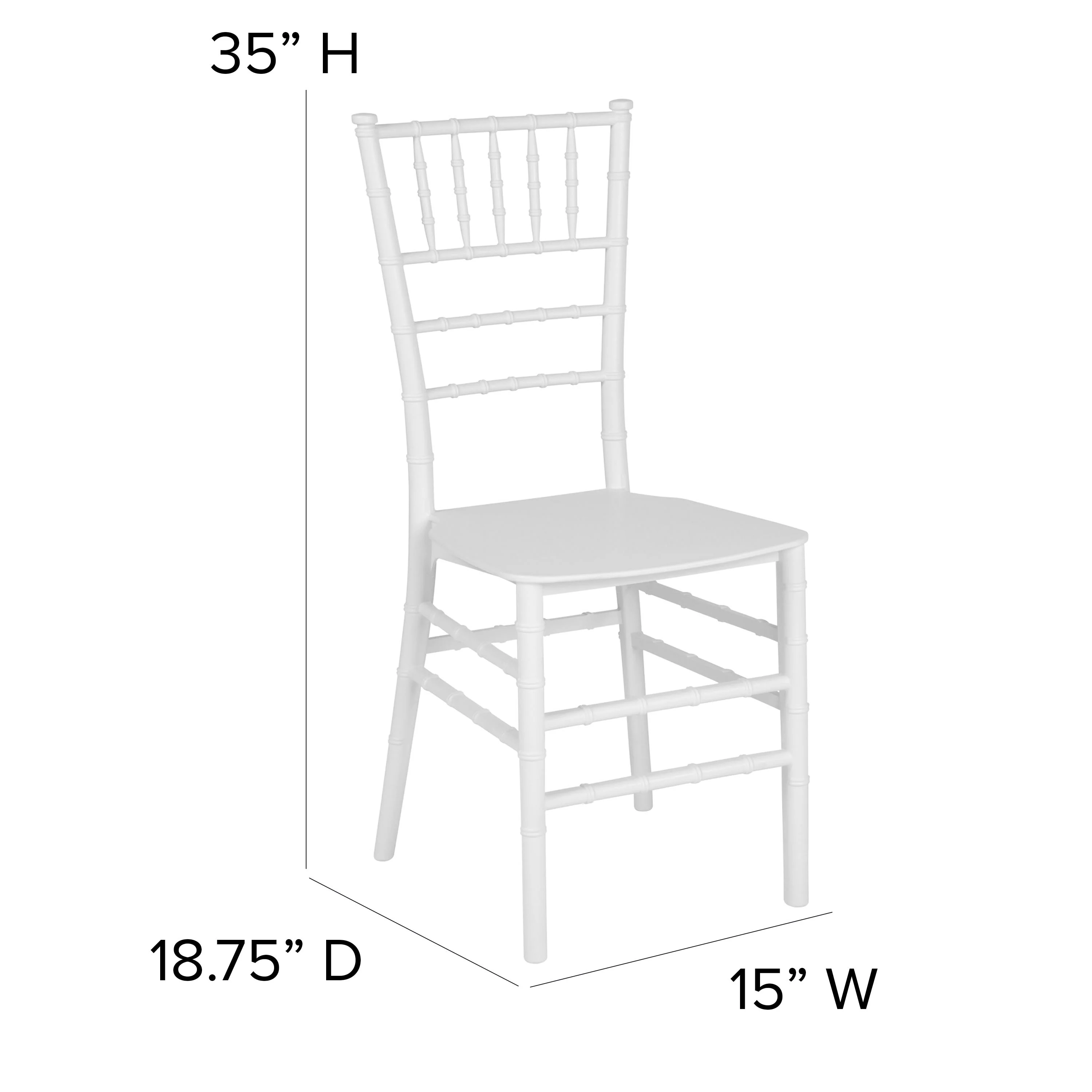 HERCULES Series Resin Stackable Chiavari Chair - Image 17