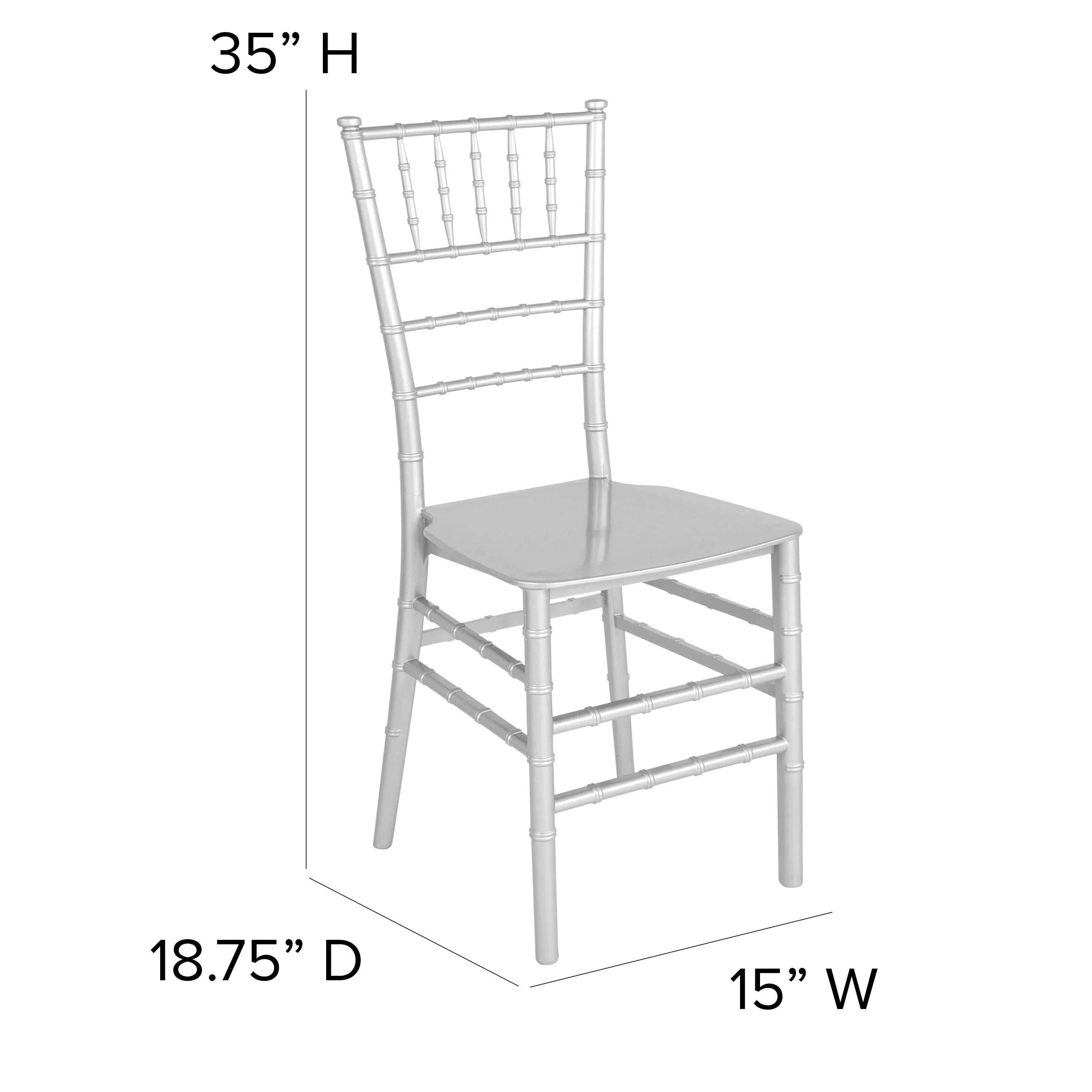 HERCULES Series Resin Stackable Chiavari Chair - Image 28