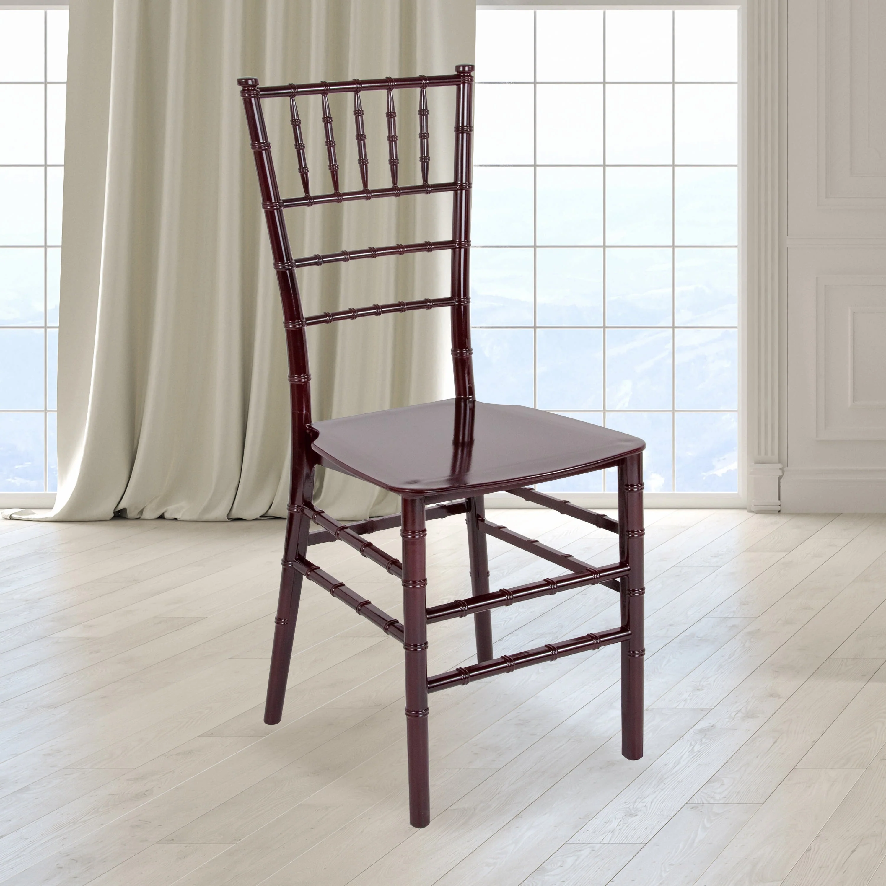 HERCULES Series Resin Stackable Chiavari Chair - Image 36