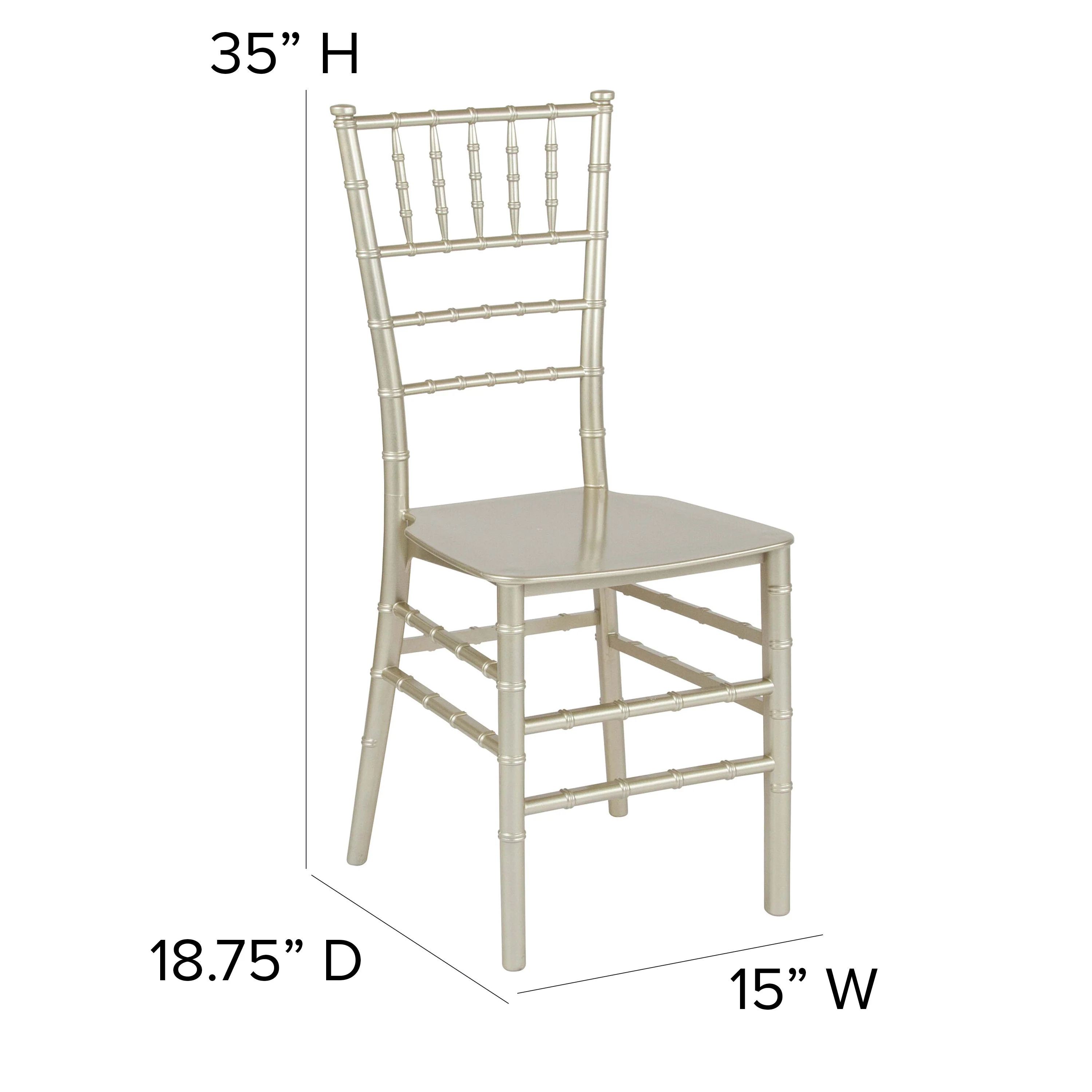 HERCULES Series Resin Stackable Chiavari Chair - Image 57