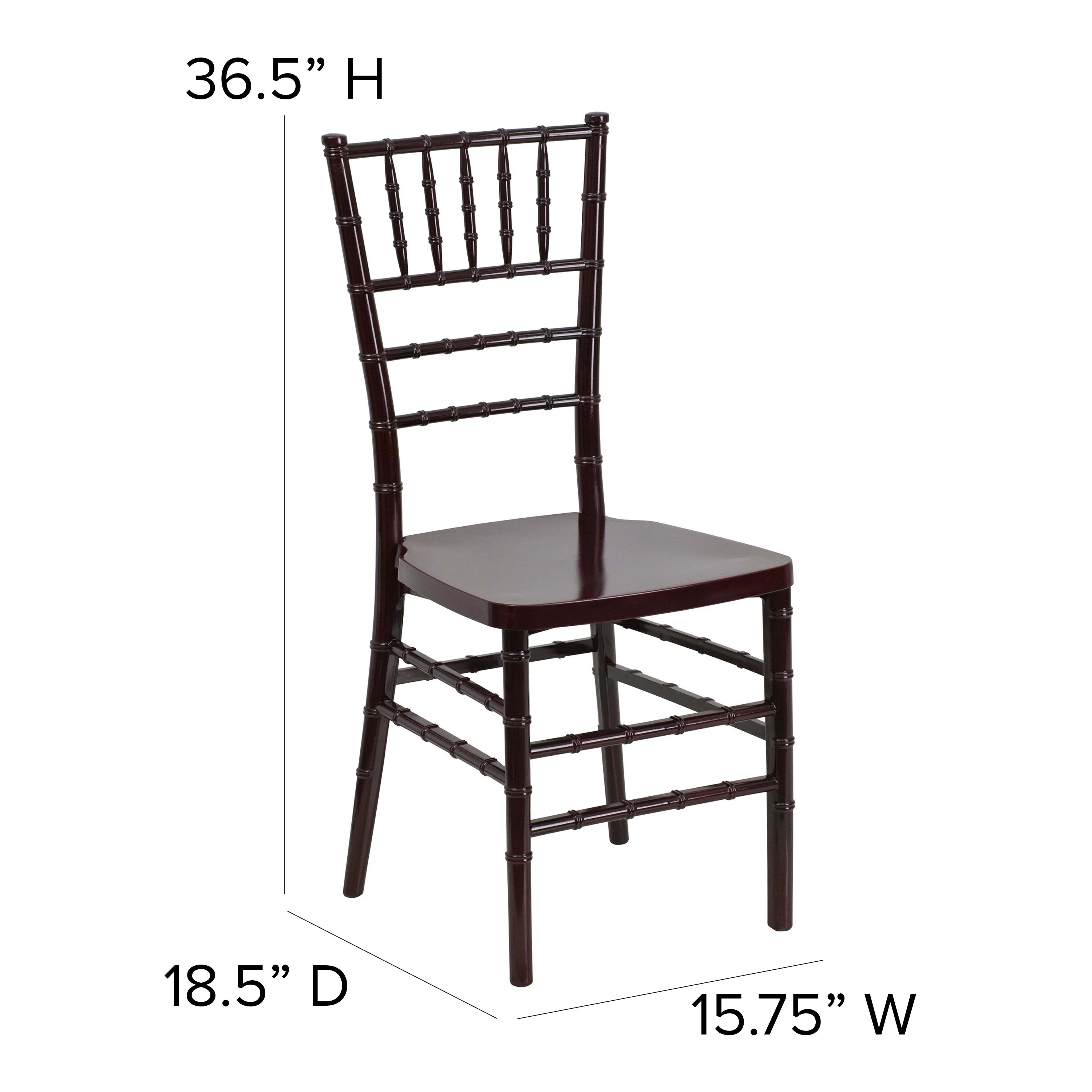 HERCULES PREMIUM Series Resin Stacking Chiavari Chair - Image 18