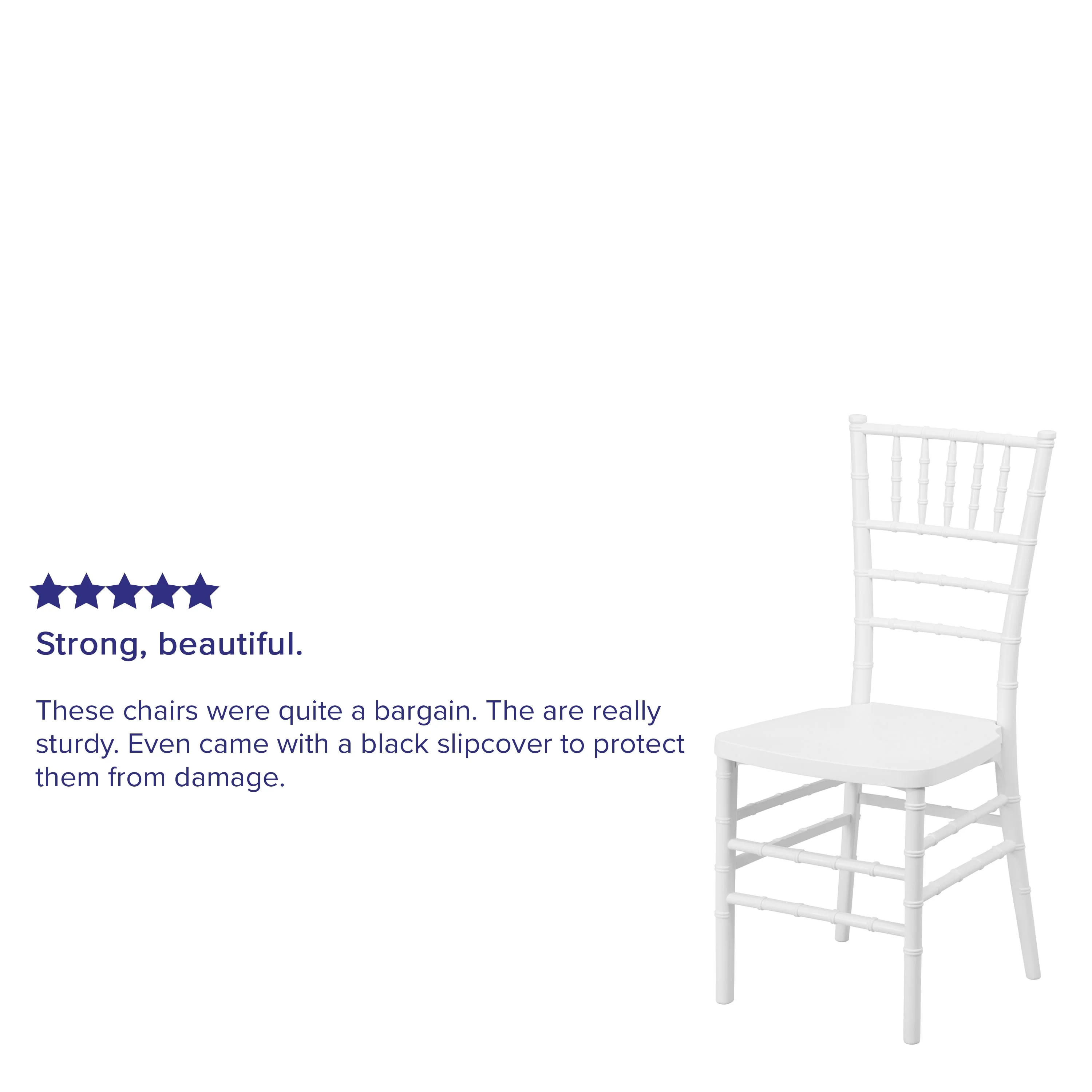 HERCULES PREMIUM Series Resin Stacking Chiavari Chair - Image 28