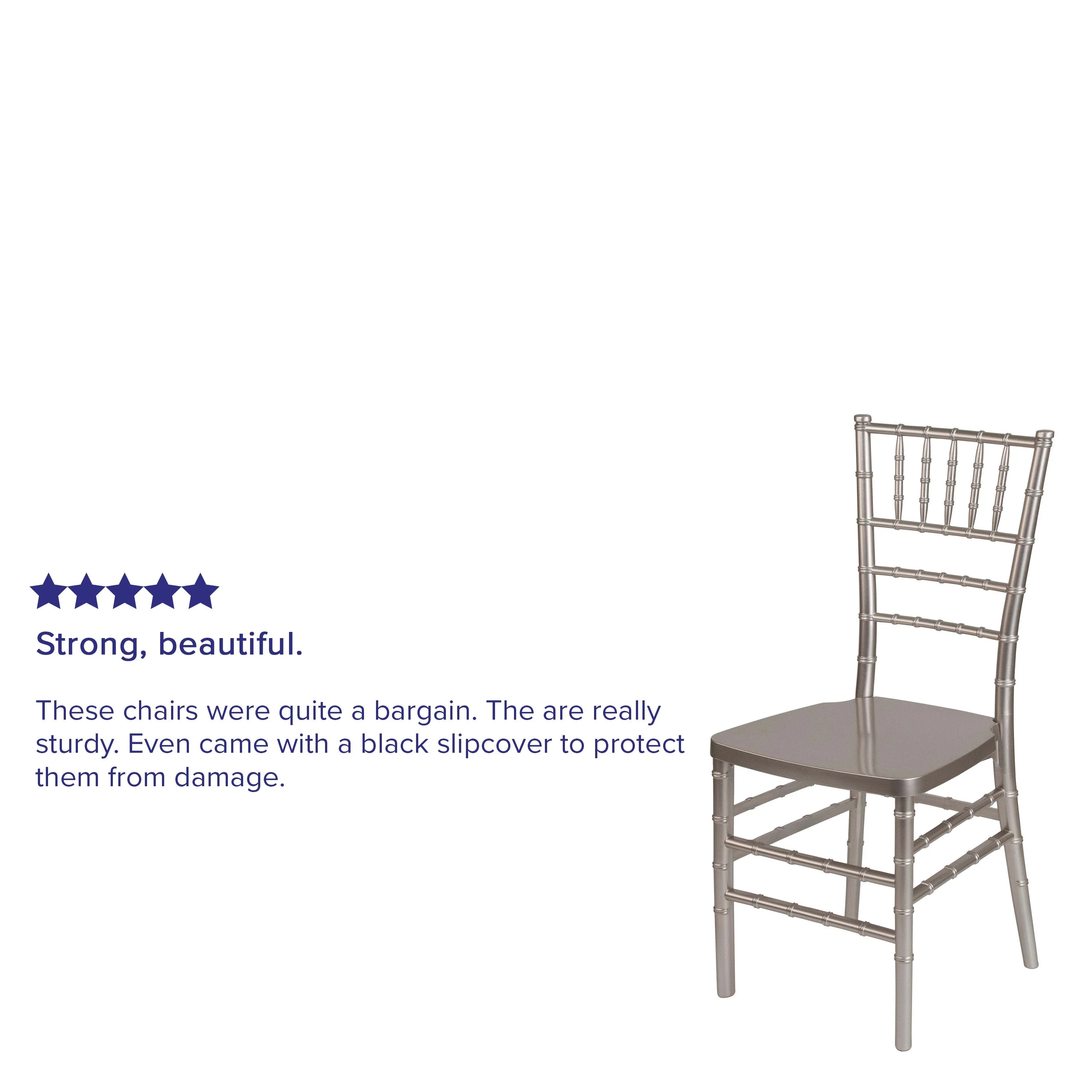 HERCULES PREMIUM Series Resin Stacking Chiavari Chair - Image 76