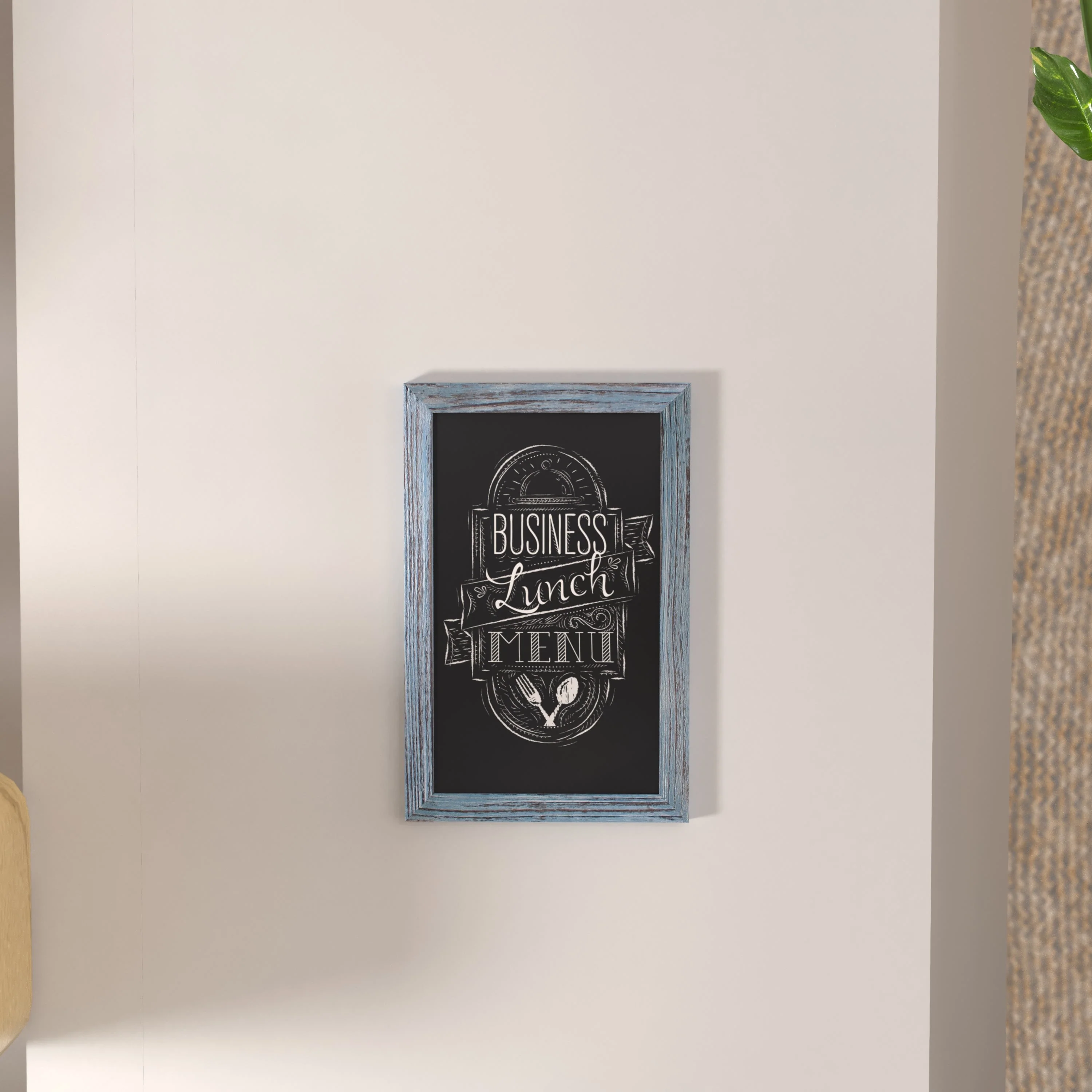 Canterbury Wall Mount Magnetic Chalkboard Sign, Hanging Wall Chalkboard Memo Board for Home, School, or Business, Set of 10 - Image 21