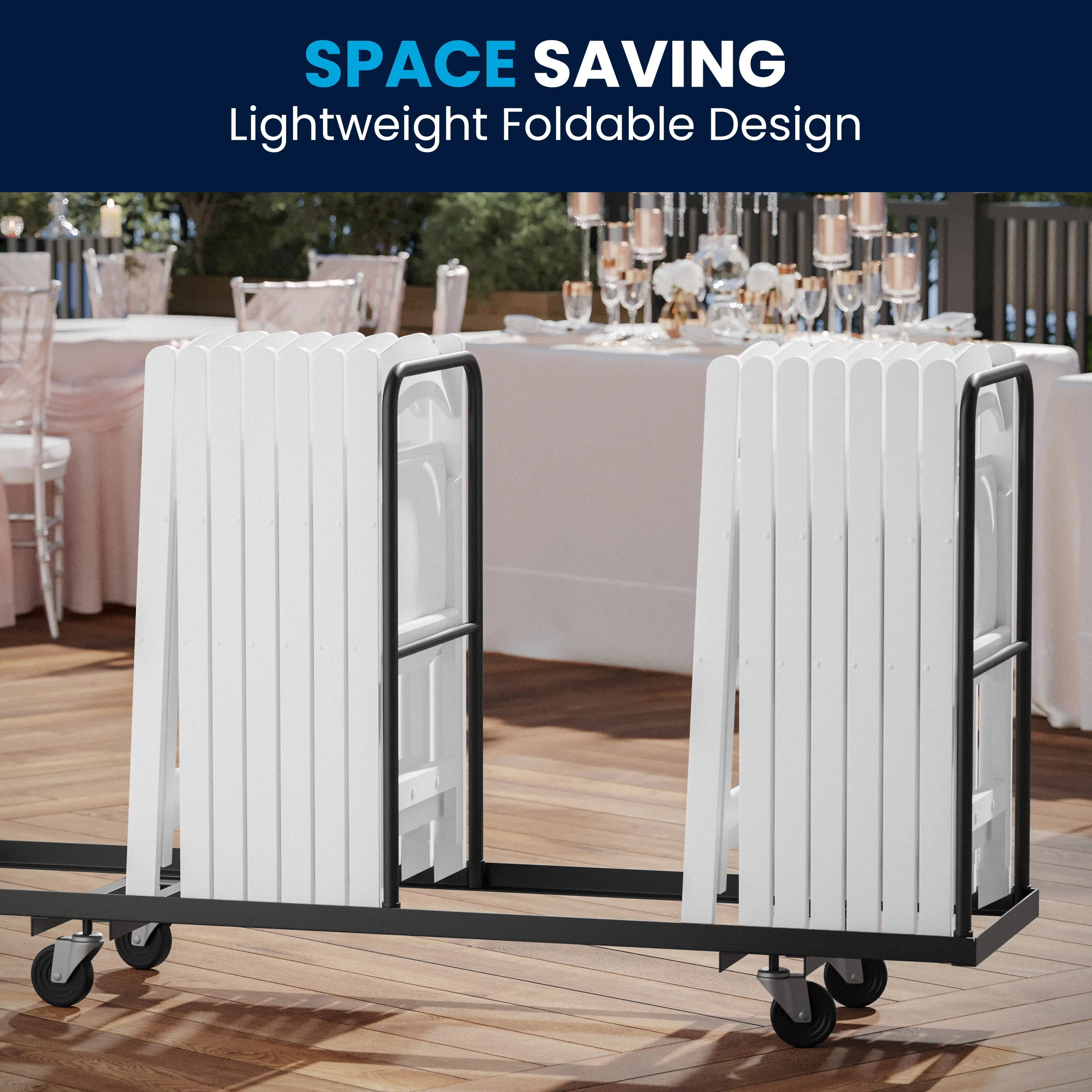 Hercules Big and Tall Commercial Folding Chair - Extra Wide 650LB. Capacity - Durable Plastic - Image 42