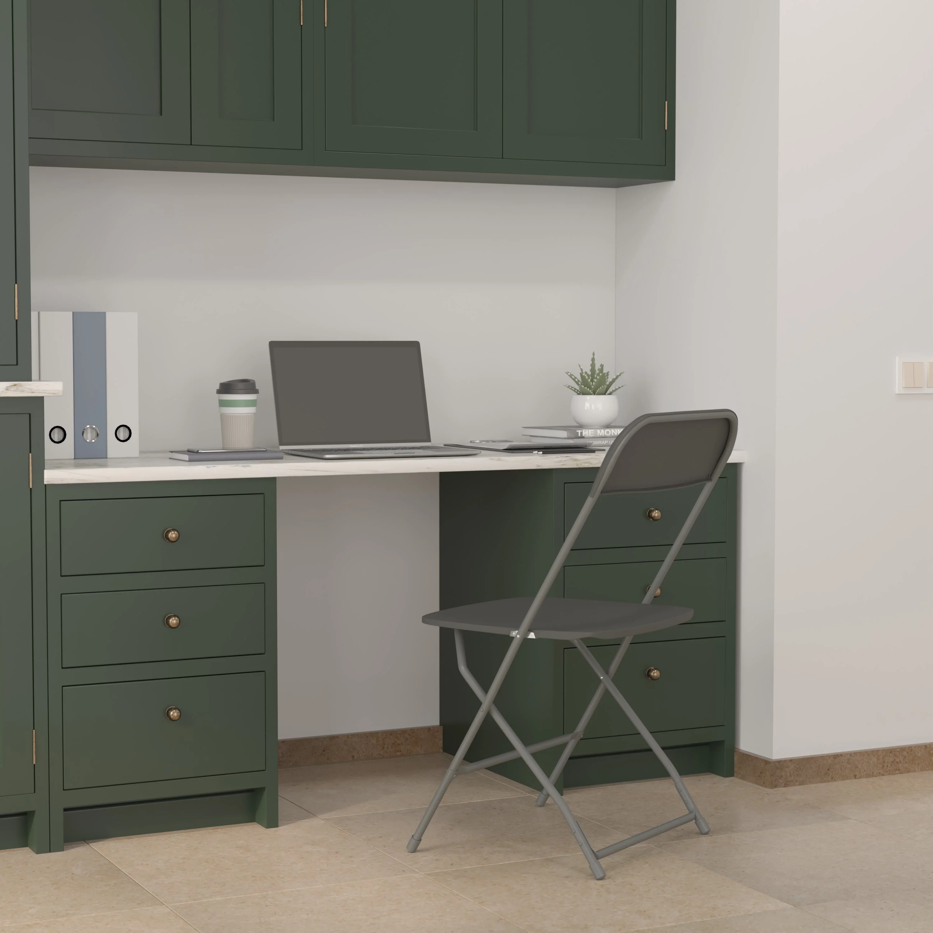 Hercules Big and Tall Commercial Folding Chair - Extra Wide 650LB. Capacity - Durable Plastic - Image 60