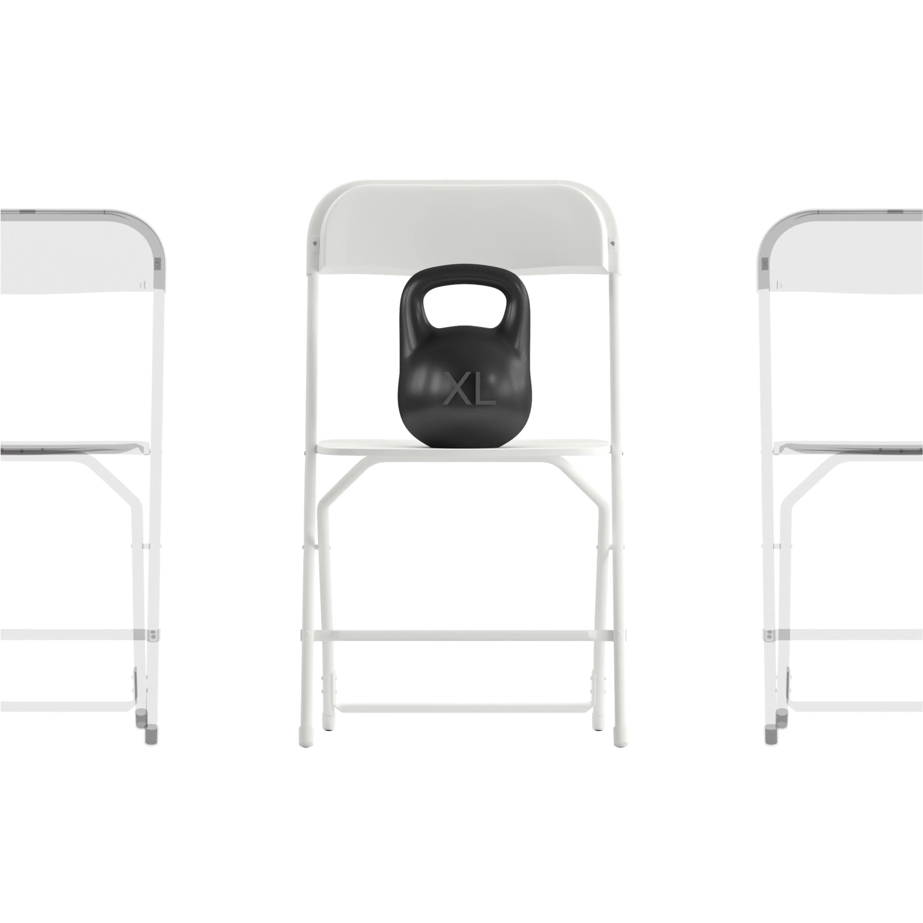 Hercules Big and Tall Commercial Folding Chair - Extra Wide 650LB. Capacity - Durable Plastic - Image 87