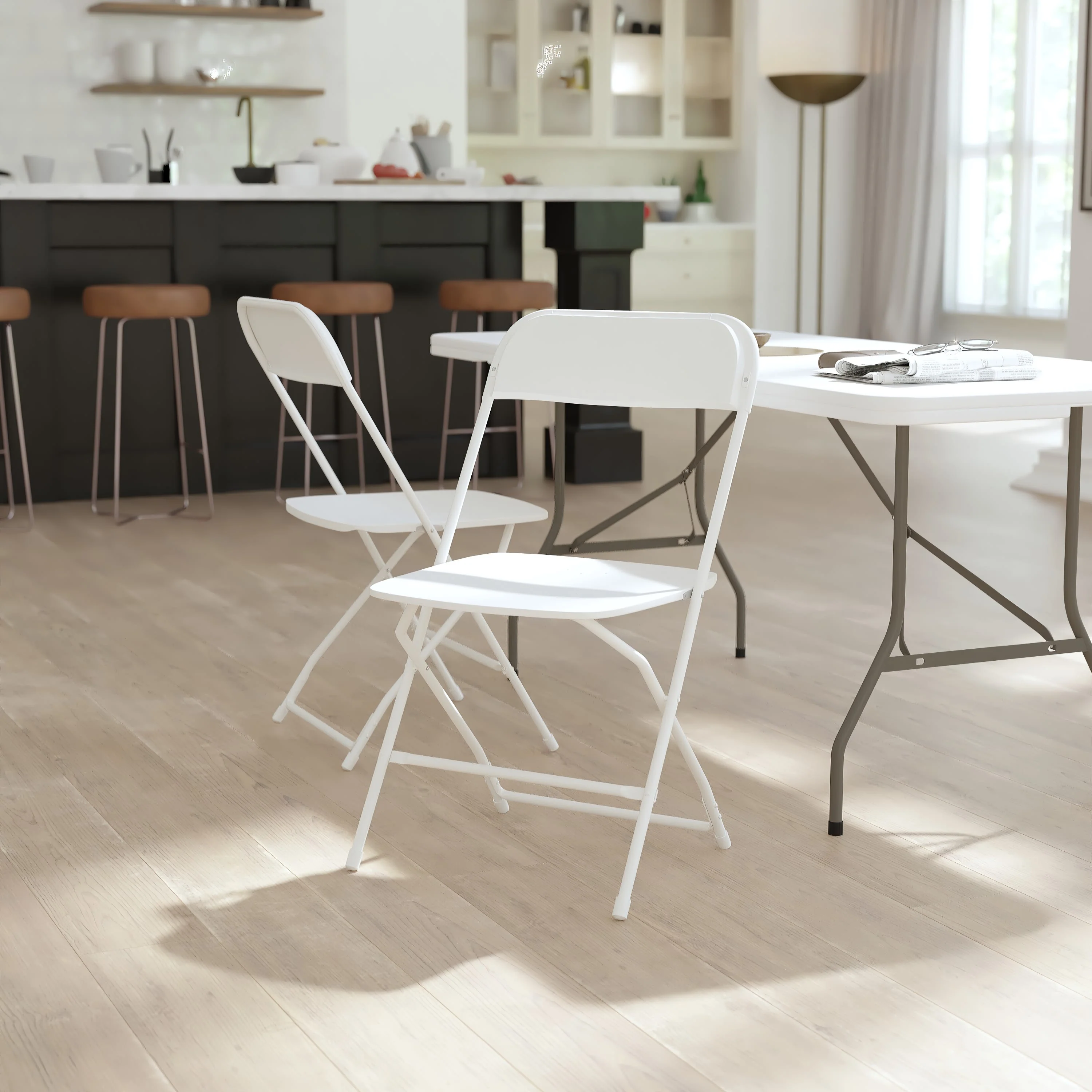 Hercules Big and Tall Commercial Folding Chair - Extra Wide 650LB. Capacity - Durable Plastic - Image 94