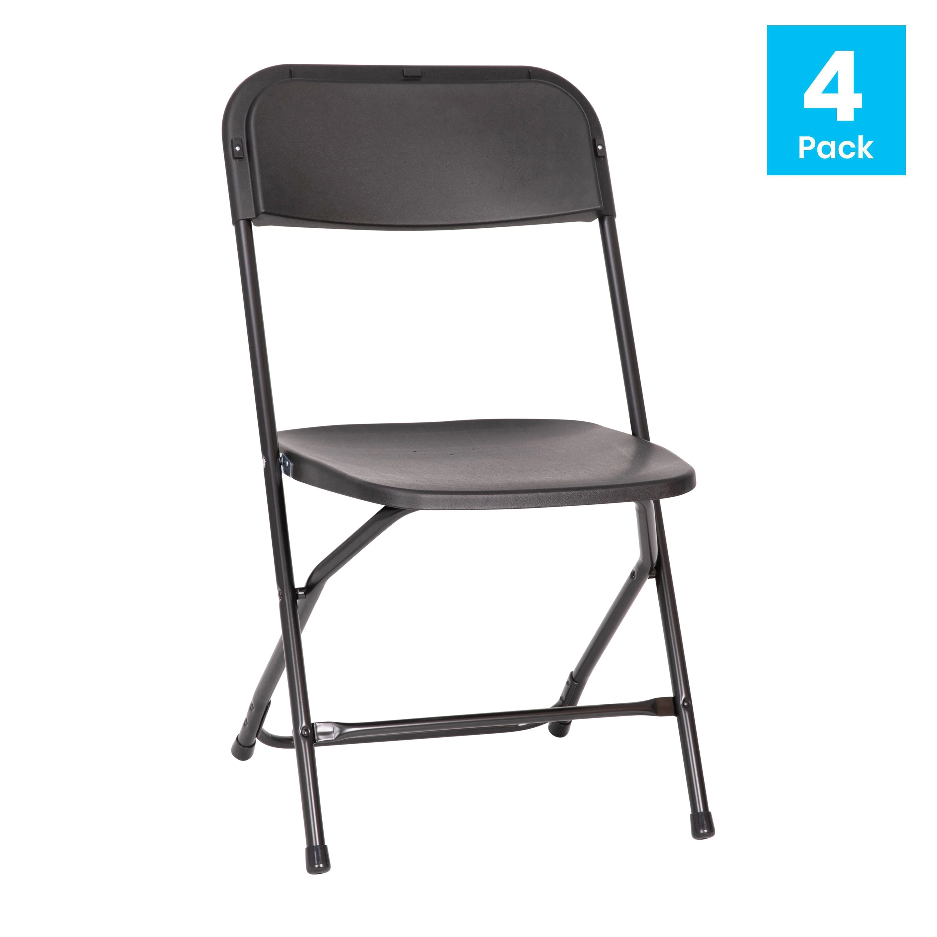 Hercules Big and Tall Commercial Folding Chair - Extra Wide 650LB. Capacity - Durable Plastic - 4-Pack - Image 20