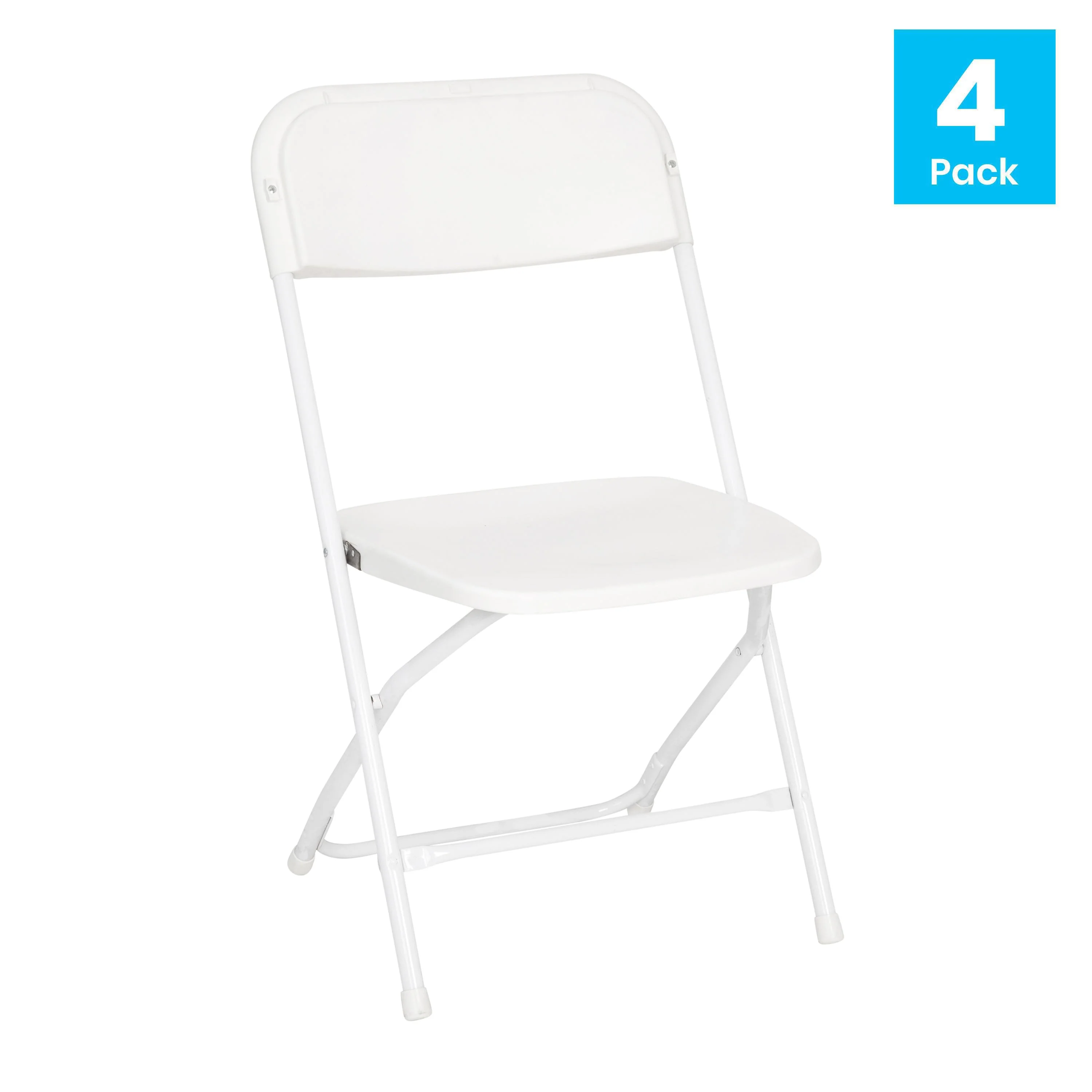 Hercules Big and Tall Commercial Folding Chair - Extra Wide 650LB. Capacity - Durable Plastic - 4-Pack - Image 38