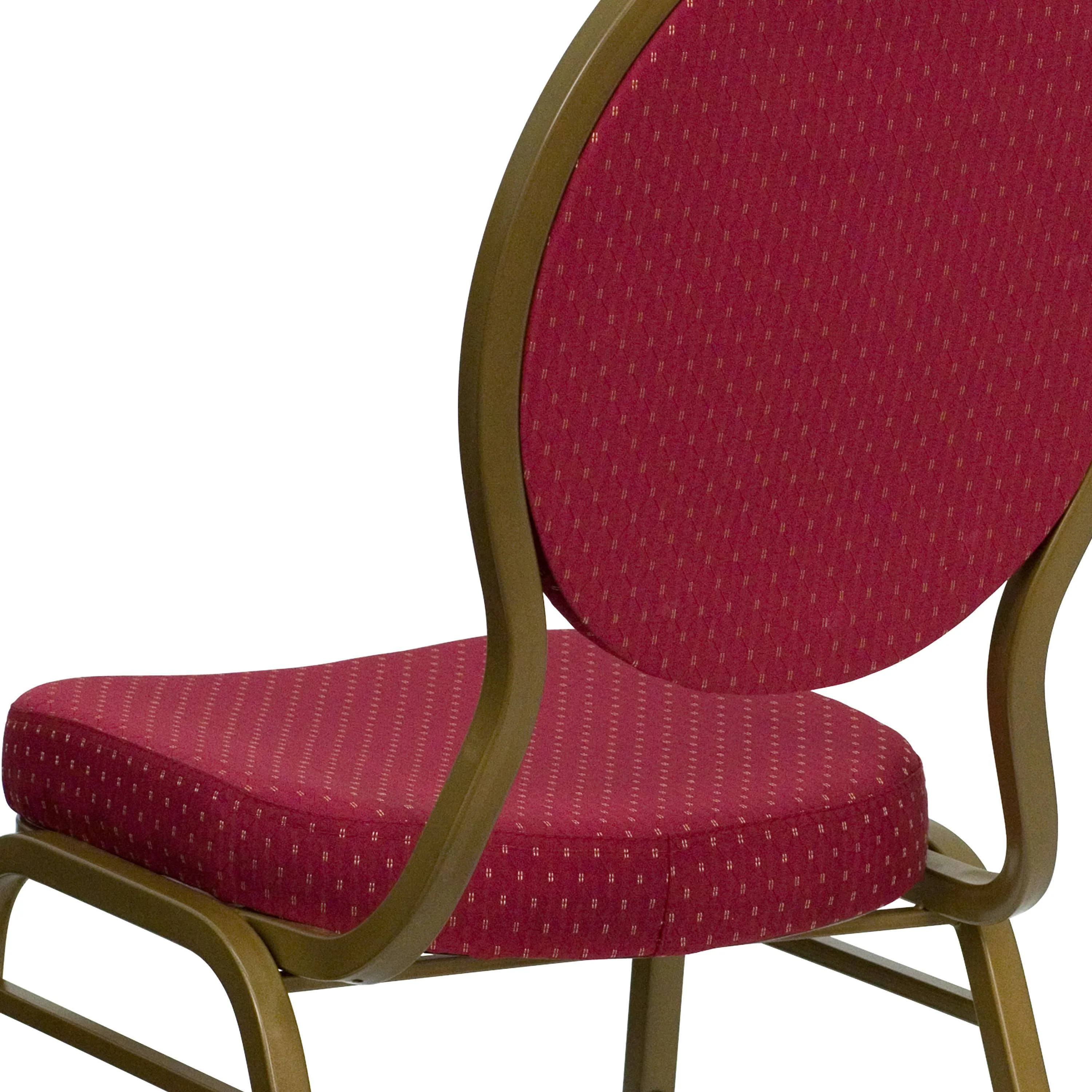 HERCULES Series Teardrop Back Stacking Banquet Chair - Image 11