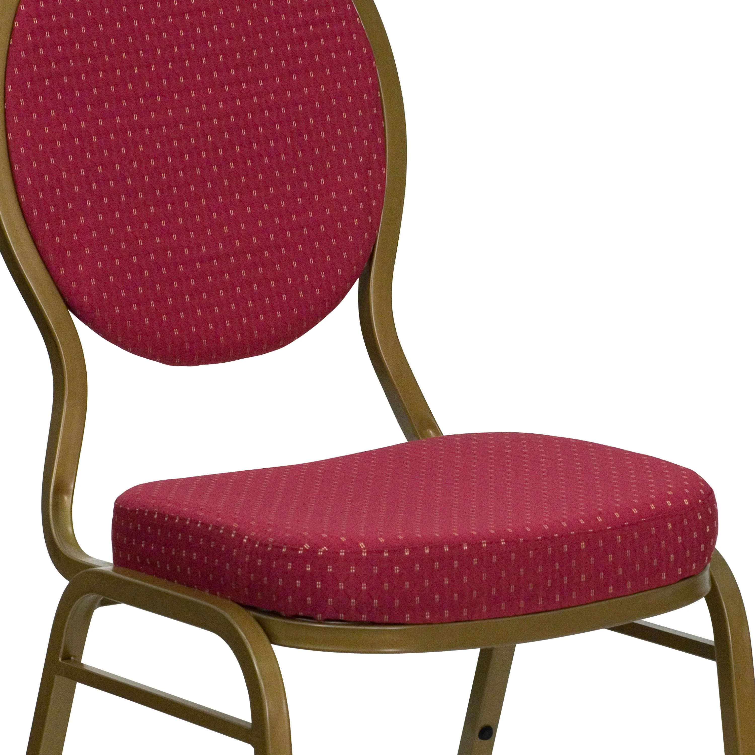 HERCULES Series Teardrop Back Stacking Banquet Chair - Image 12