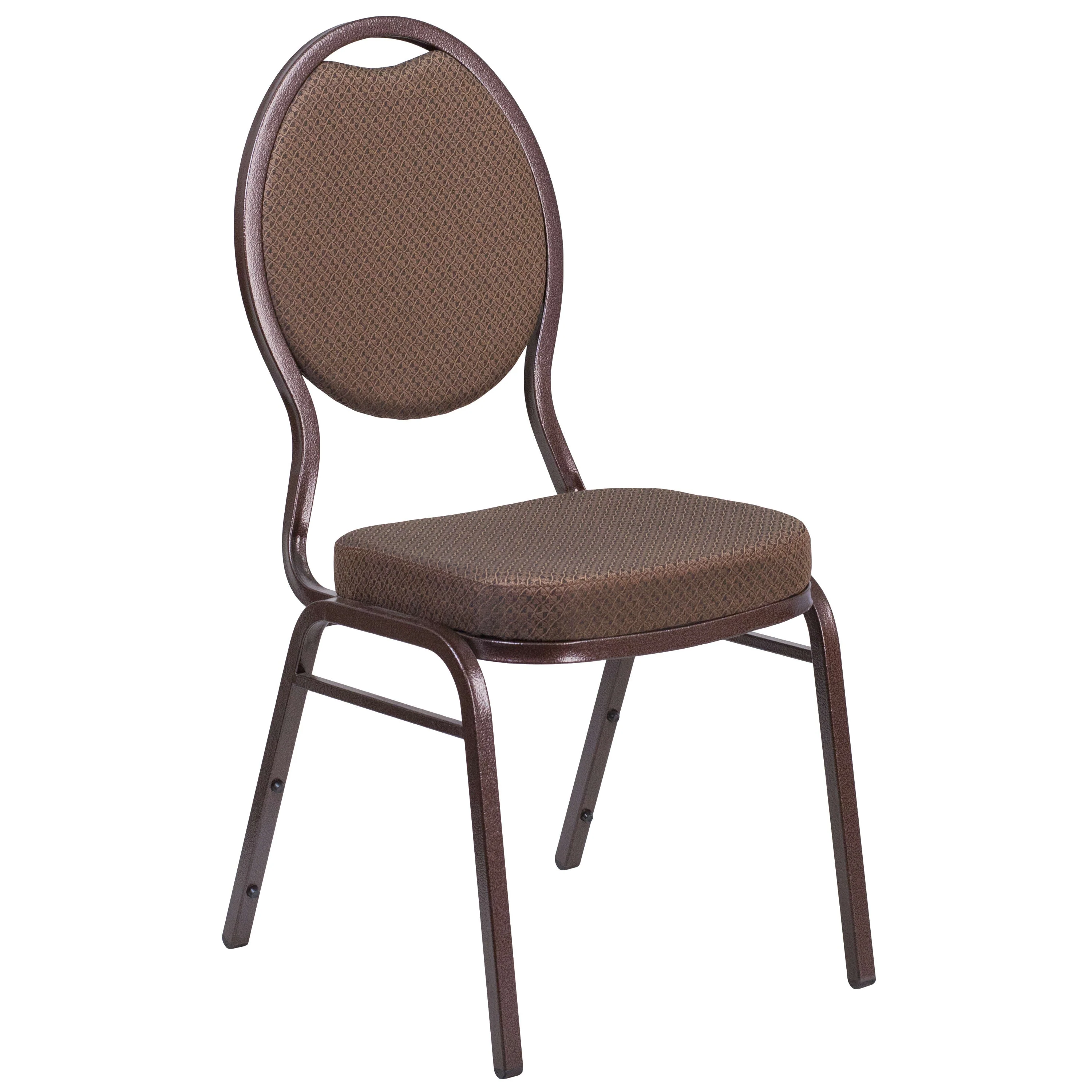 HERCULES Series Teardrop Back Stacking Banquet Chair - Image 14