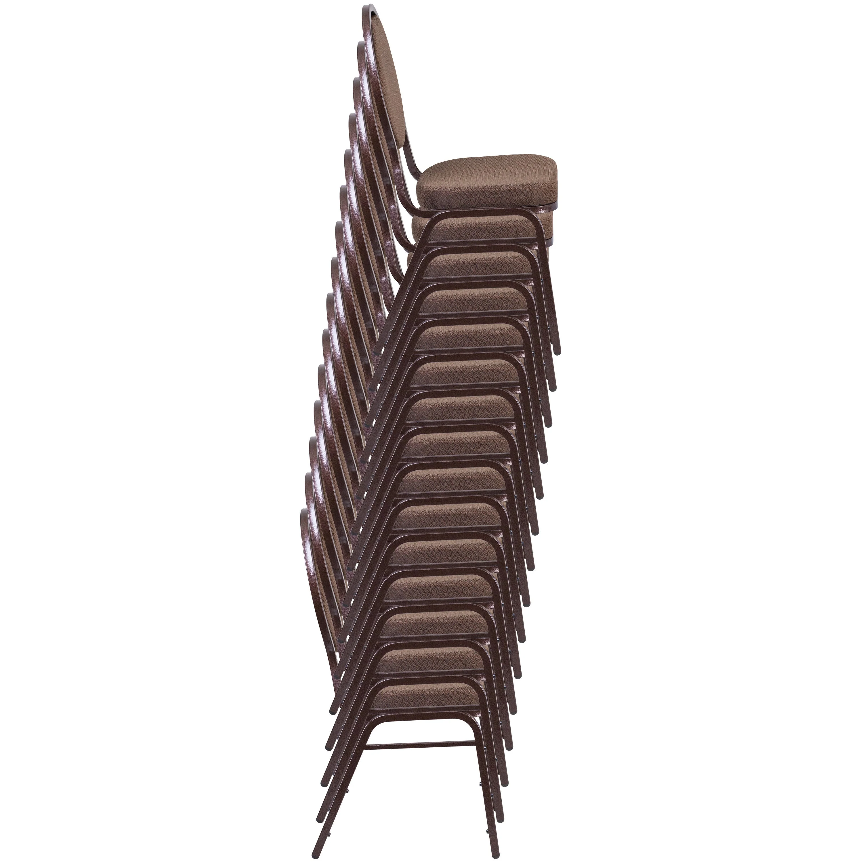 HERCULES Series Teardrop Back Stacking Banquet Chair - Image 20