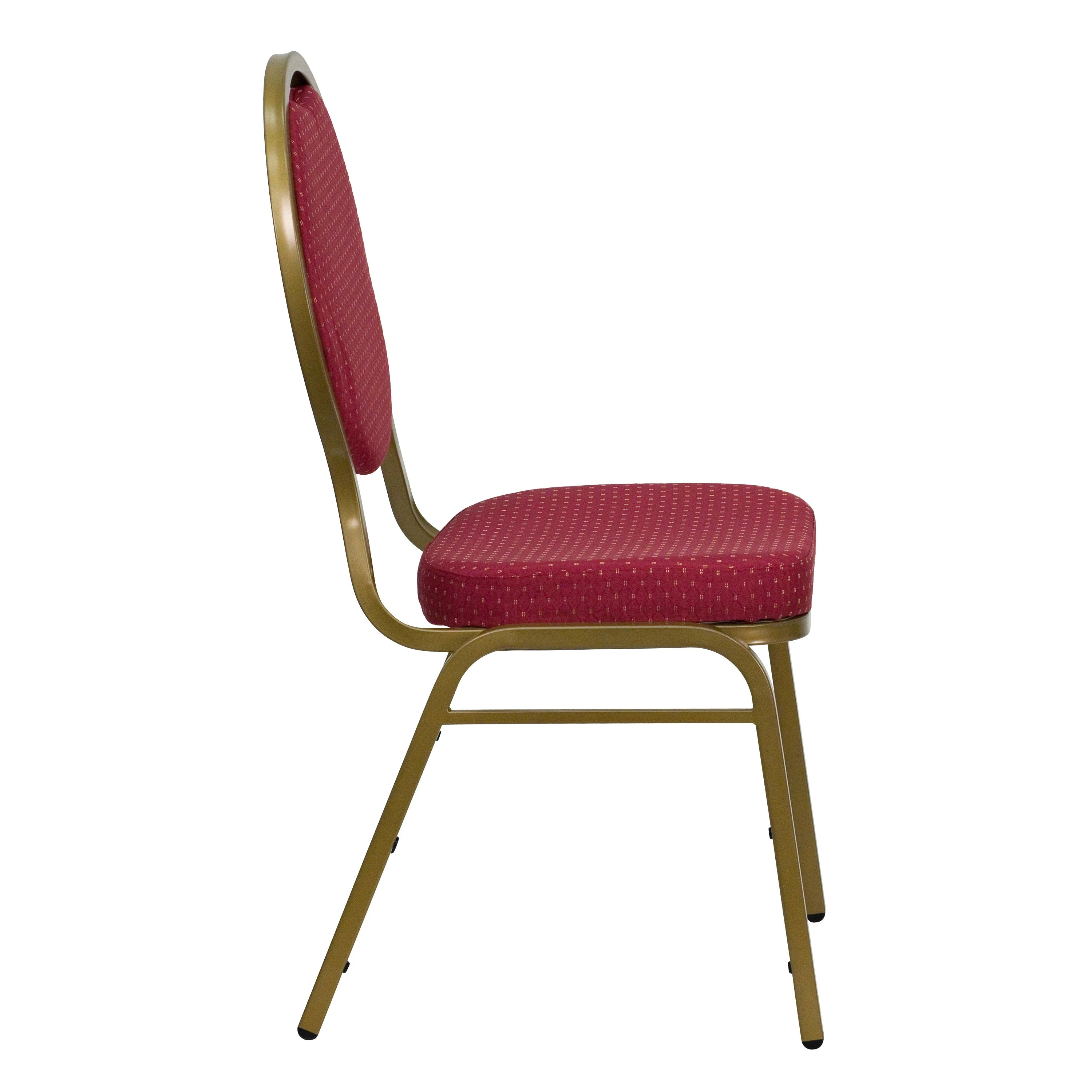 HERCULES Series Teardrop Back Stacking Banquet Chair - Image 9