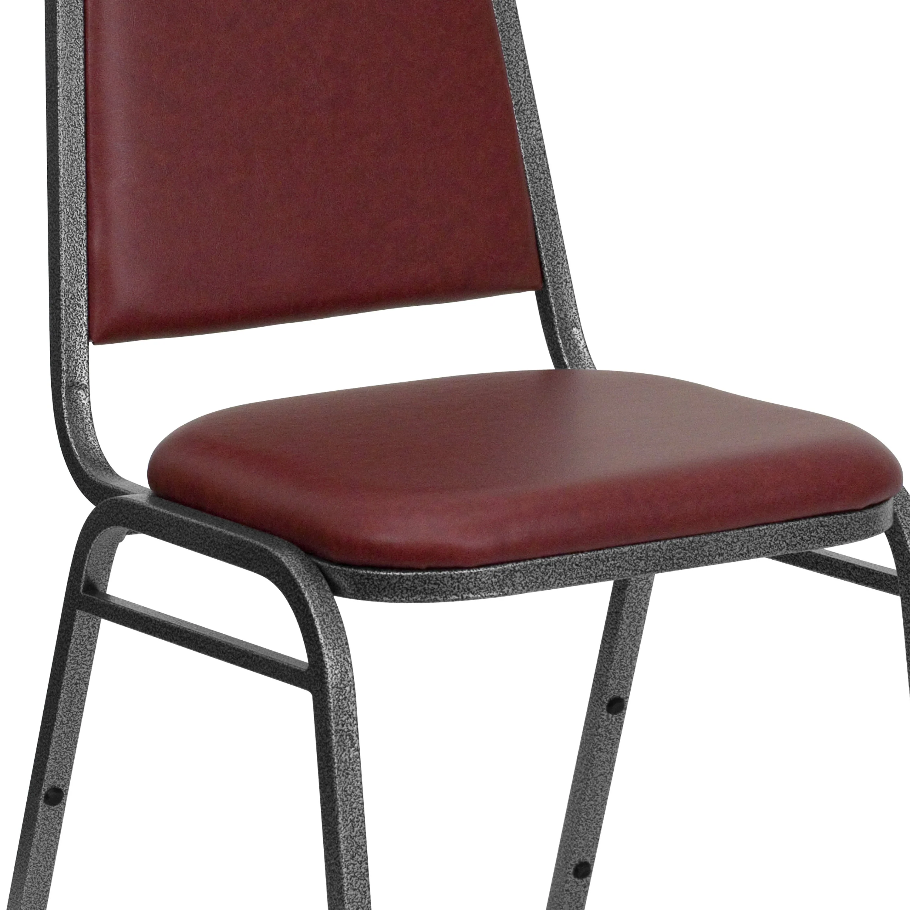 HERCULES Series Trapezoidal Back Stacking Banquet Chair with 1.5" Thick Seat - Image 12