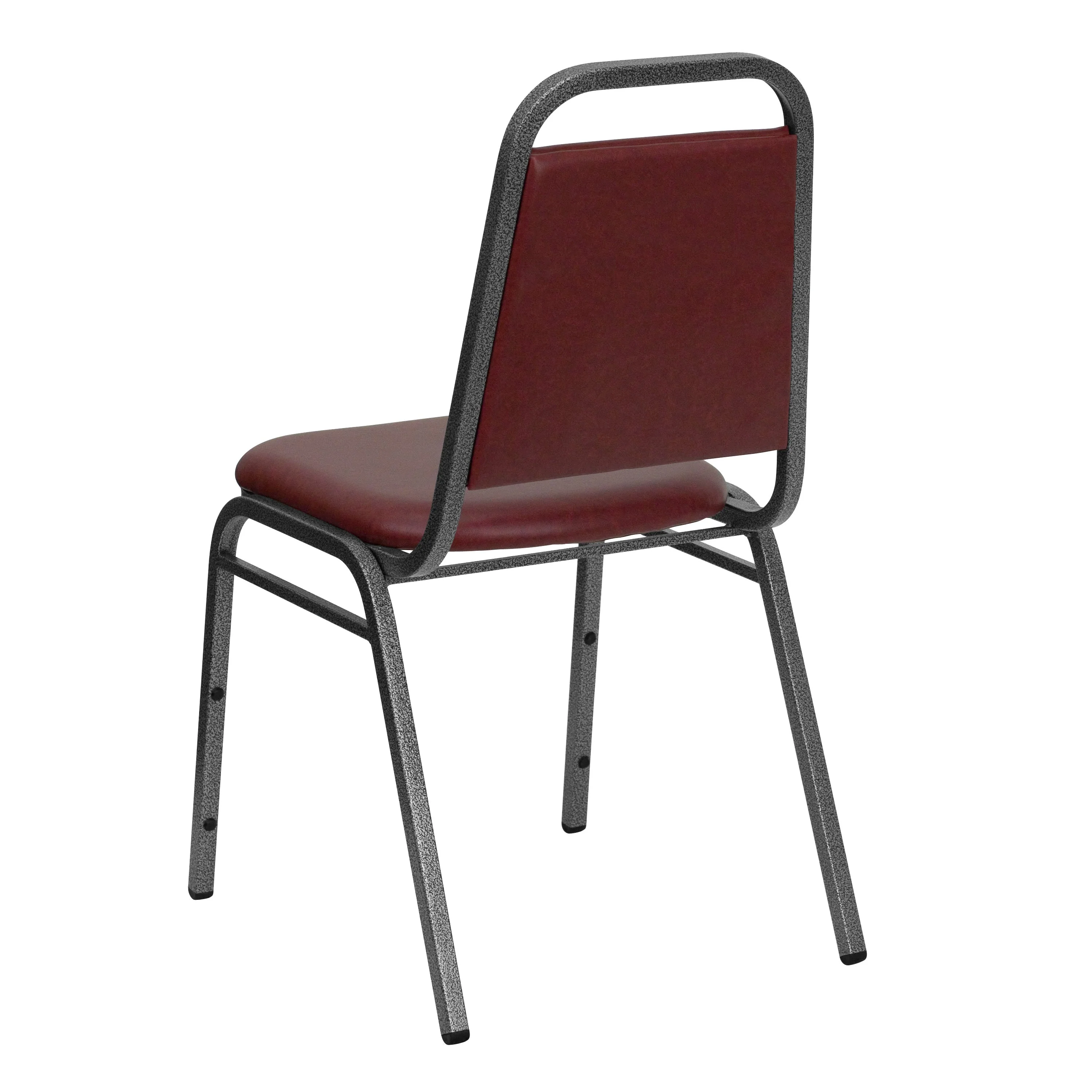 HERCULES Series Trapezoidal Back Stacking Banquet Chair with 1.5" Thick Seat - Image 7