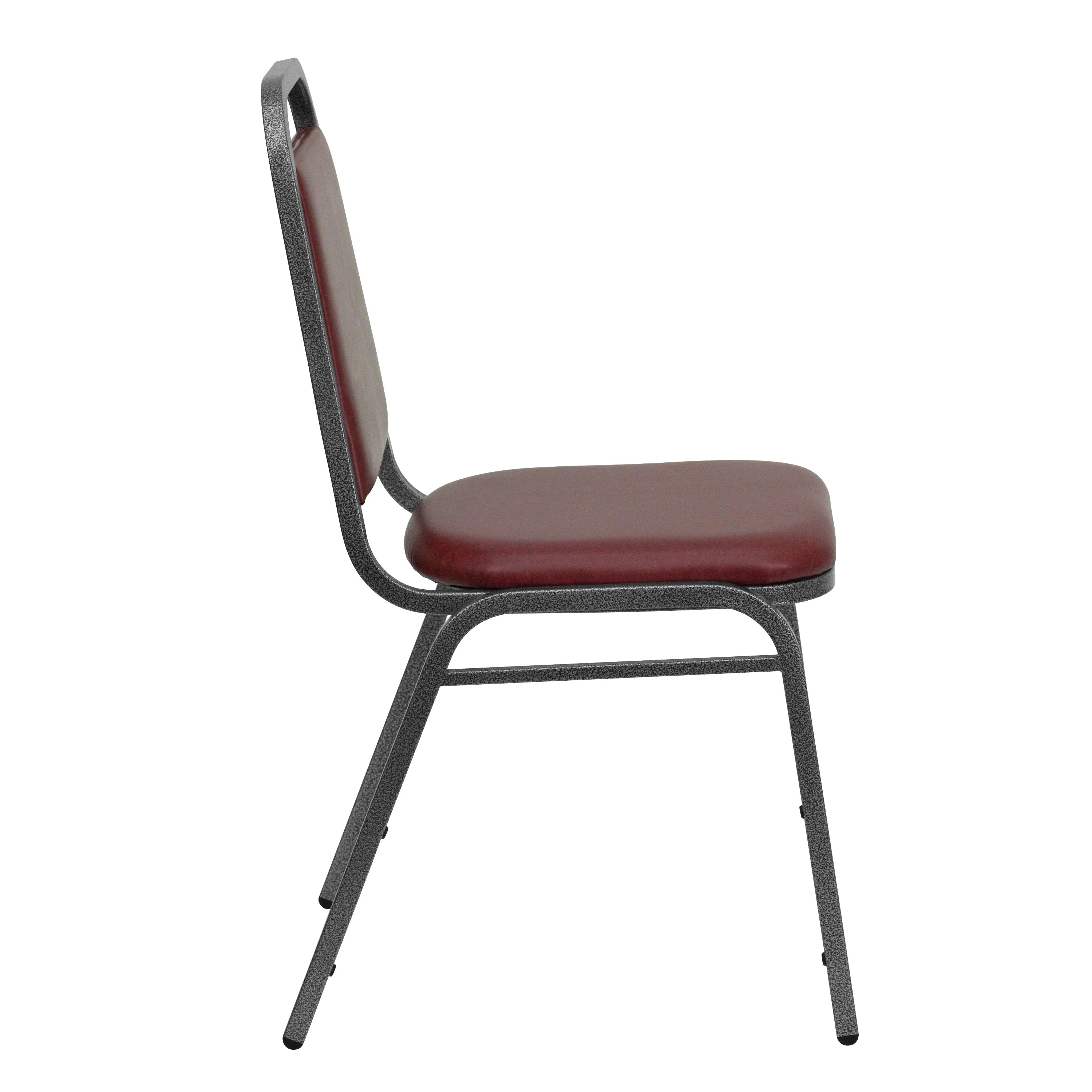 HERCULES Series Trapezoidal Back Stacking Banquet Chair with 1.5" Thick Seat - Image 9