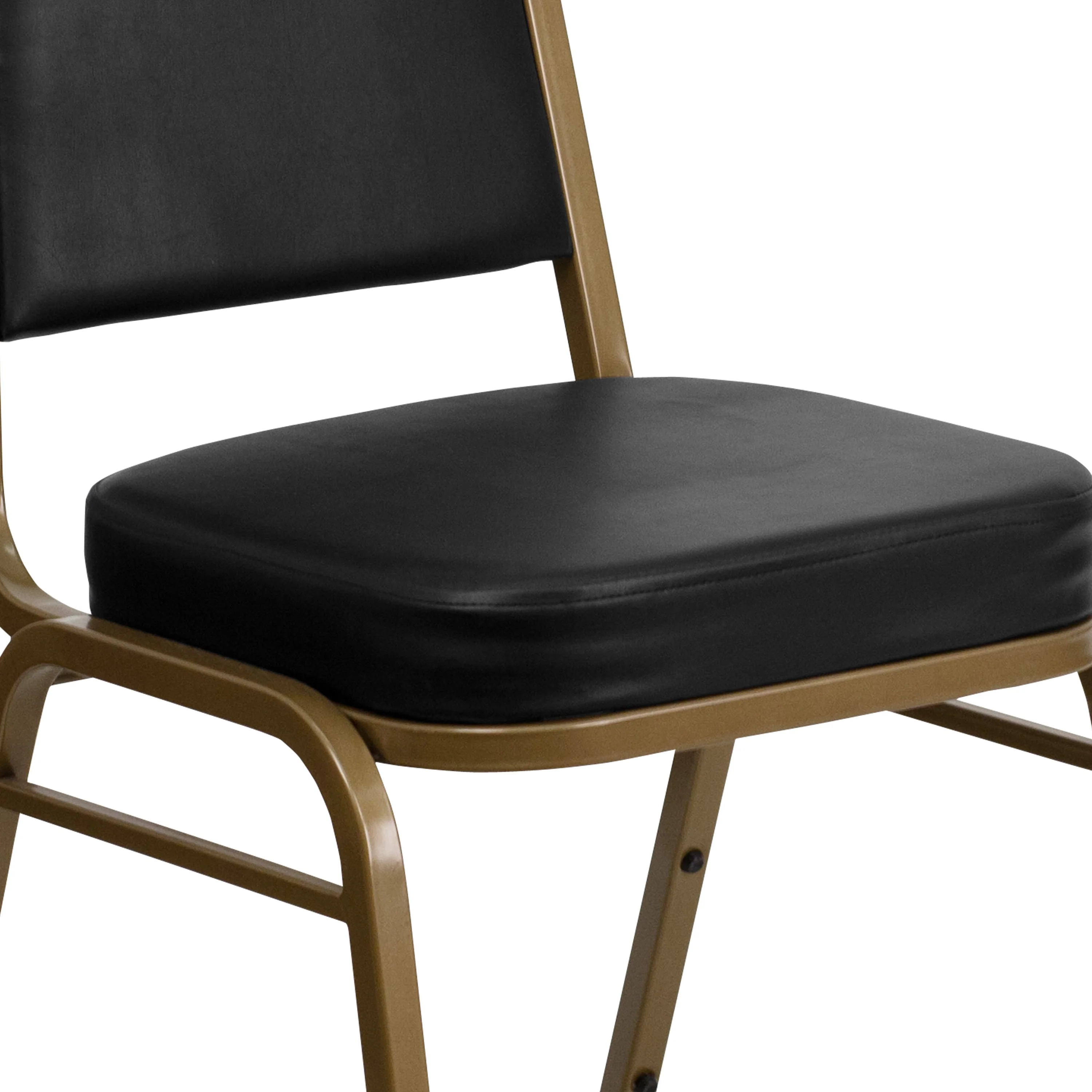 HERCULES Series Trapezoidal Back Stacking Banquet Chair with 2.5" Thick Seat - Image 12