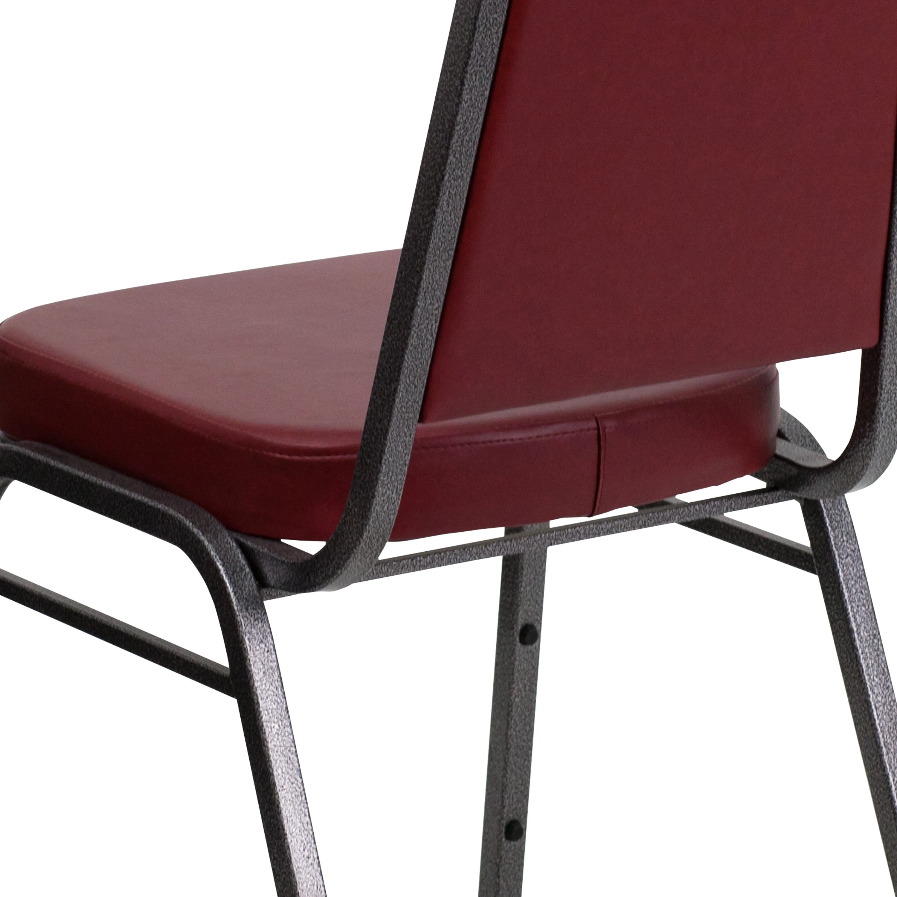 HERCULES Series Trapezoidal Back Stacking Banquet Chair with 2.5" Thick Seat - Image 35