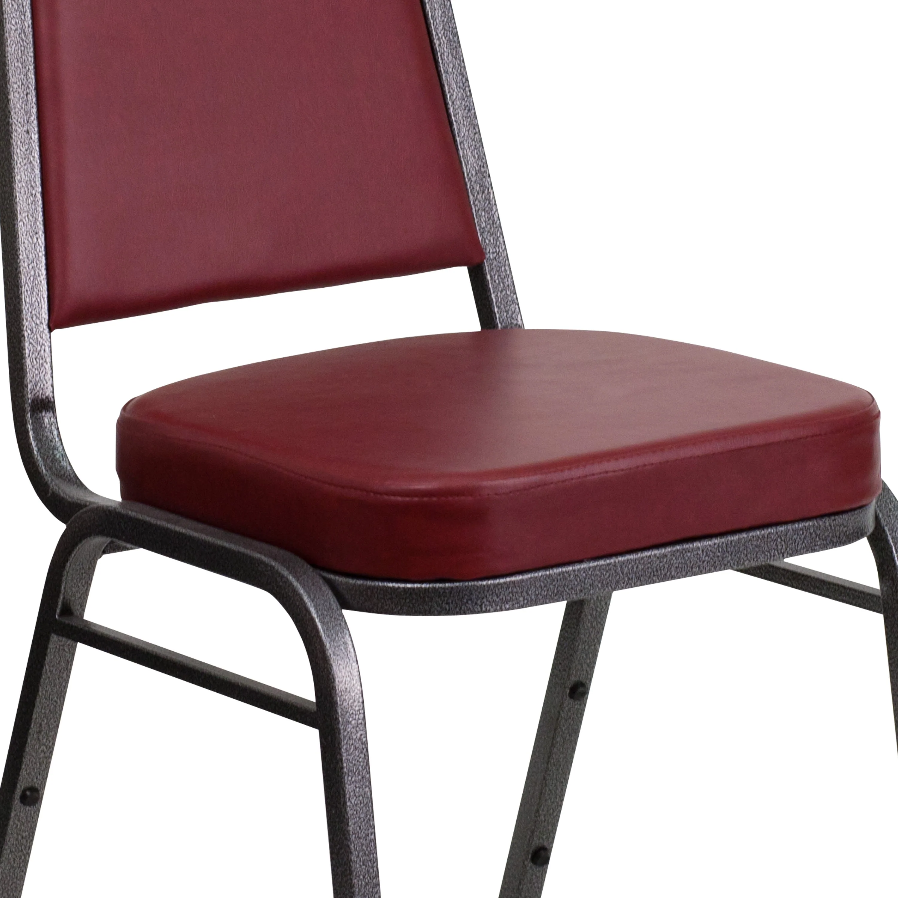 HERCULES Series Trapezoidal Back Stacking Banquet Chair with 2.5" Thick Seat - Image 36