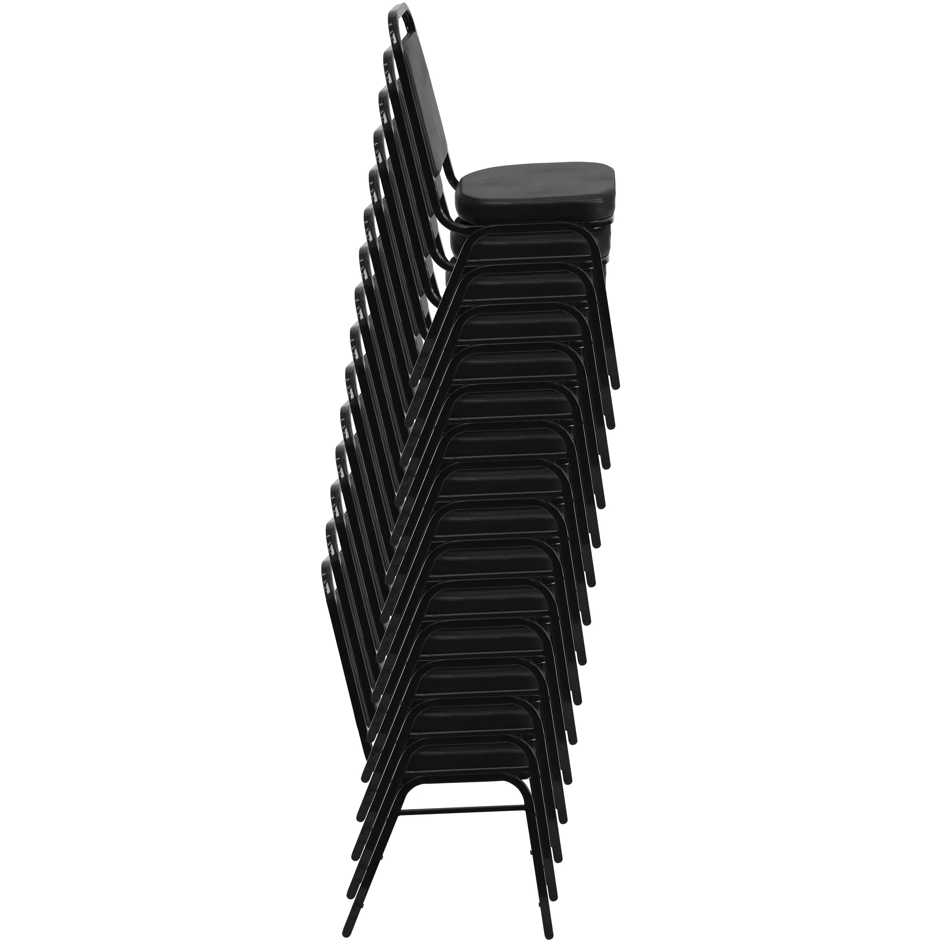 HERCULES Series Trapezoidal Back Stacking Banquet Chair with 2.5" Thick Seat - Image 44