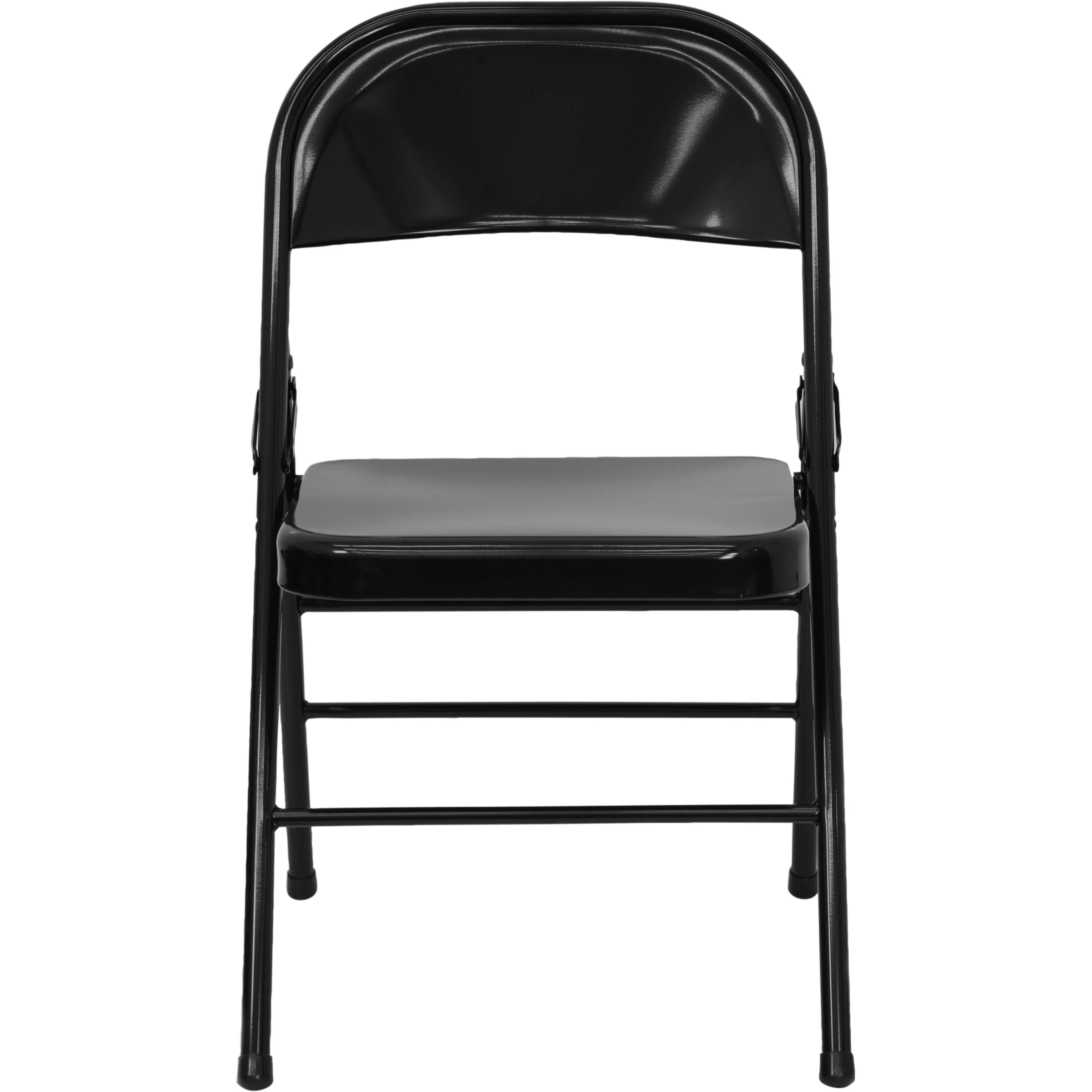 HERCULES Series Triple Braced & Double Hinged Metal Folding Chair - Image 10