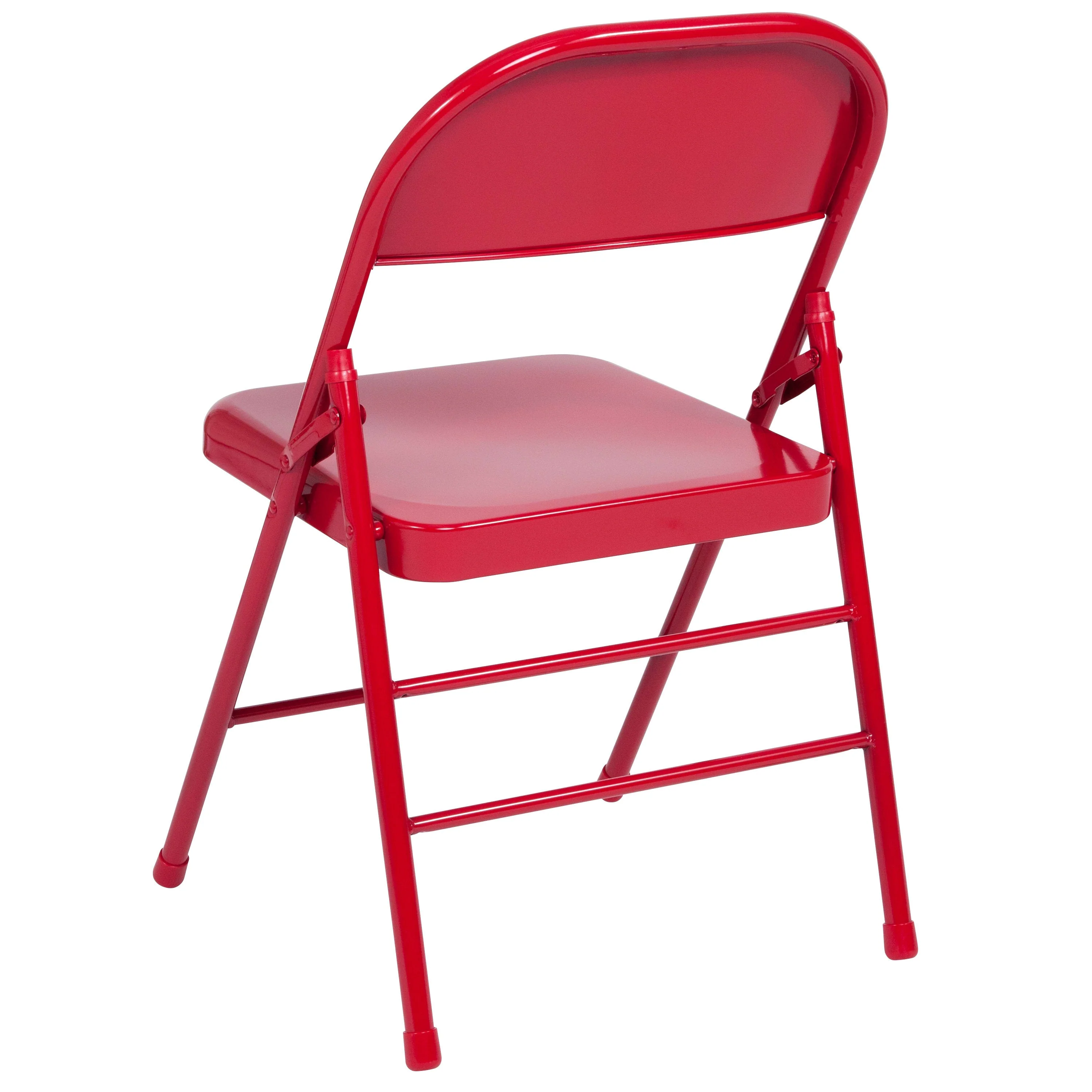 HERCULES Series Triple Braced & Double Hinged Metal Folding Chair - Image 19