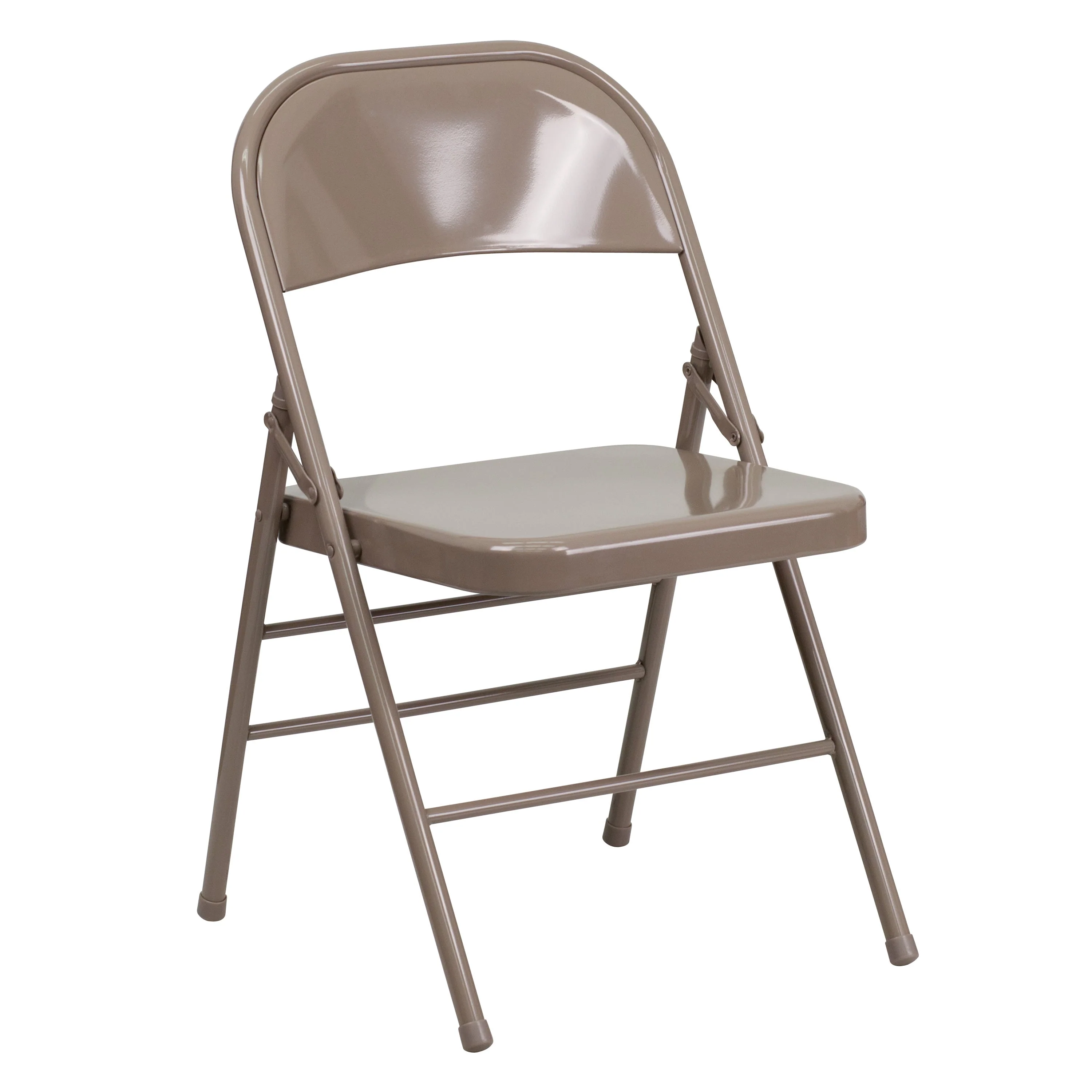 HERCULES Series Triple Braced & Double Hinged Metal Folding Chair - Image 25