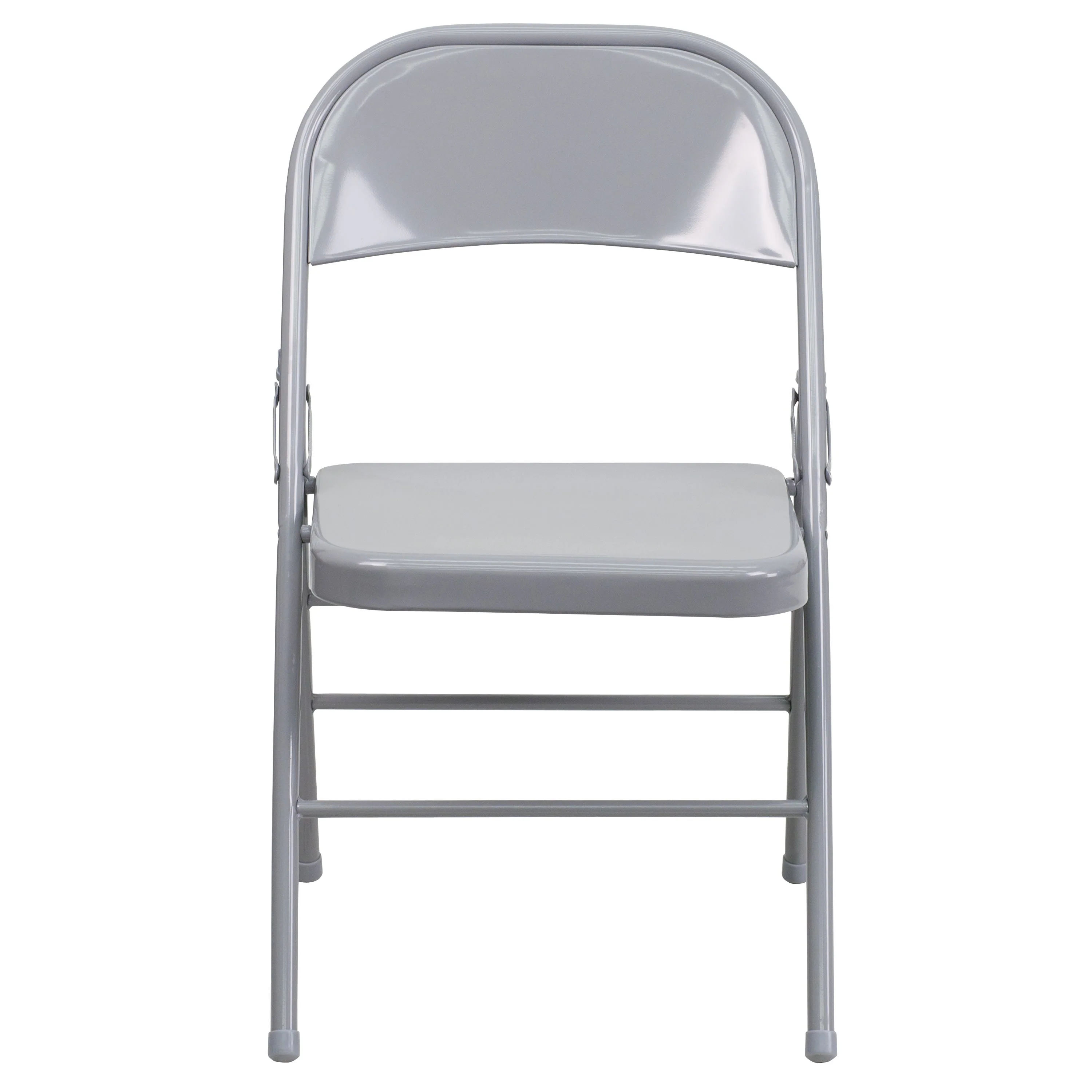 HERCULES Series Triple Braced & Double Hinged Metal Folding Chair - Image 46