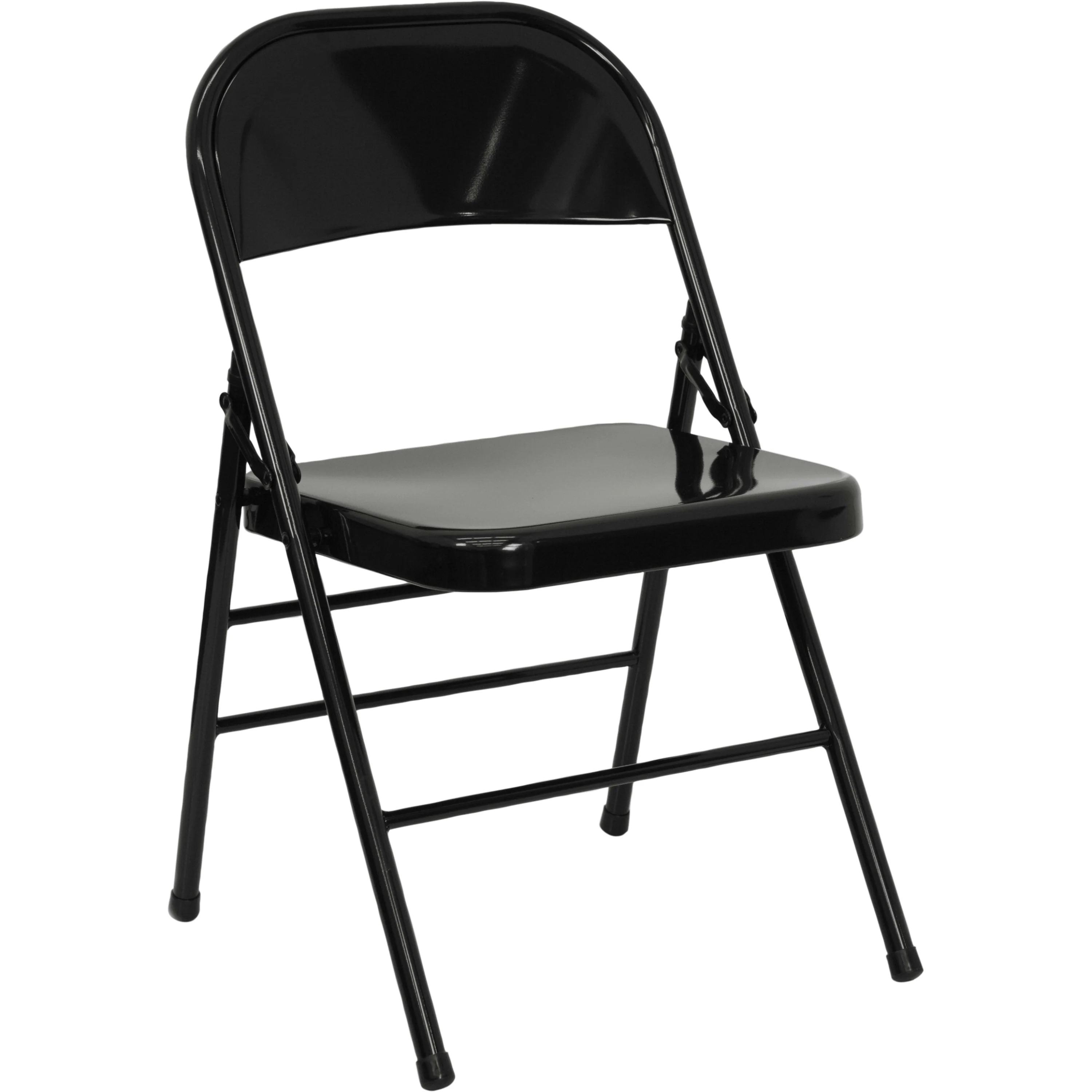 HERCULES Series Triple Braced & Double Hinged Metal Folding Chair - Image 52
