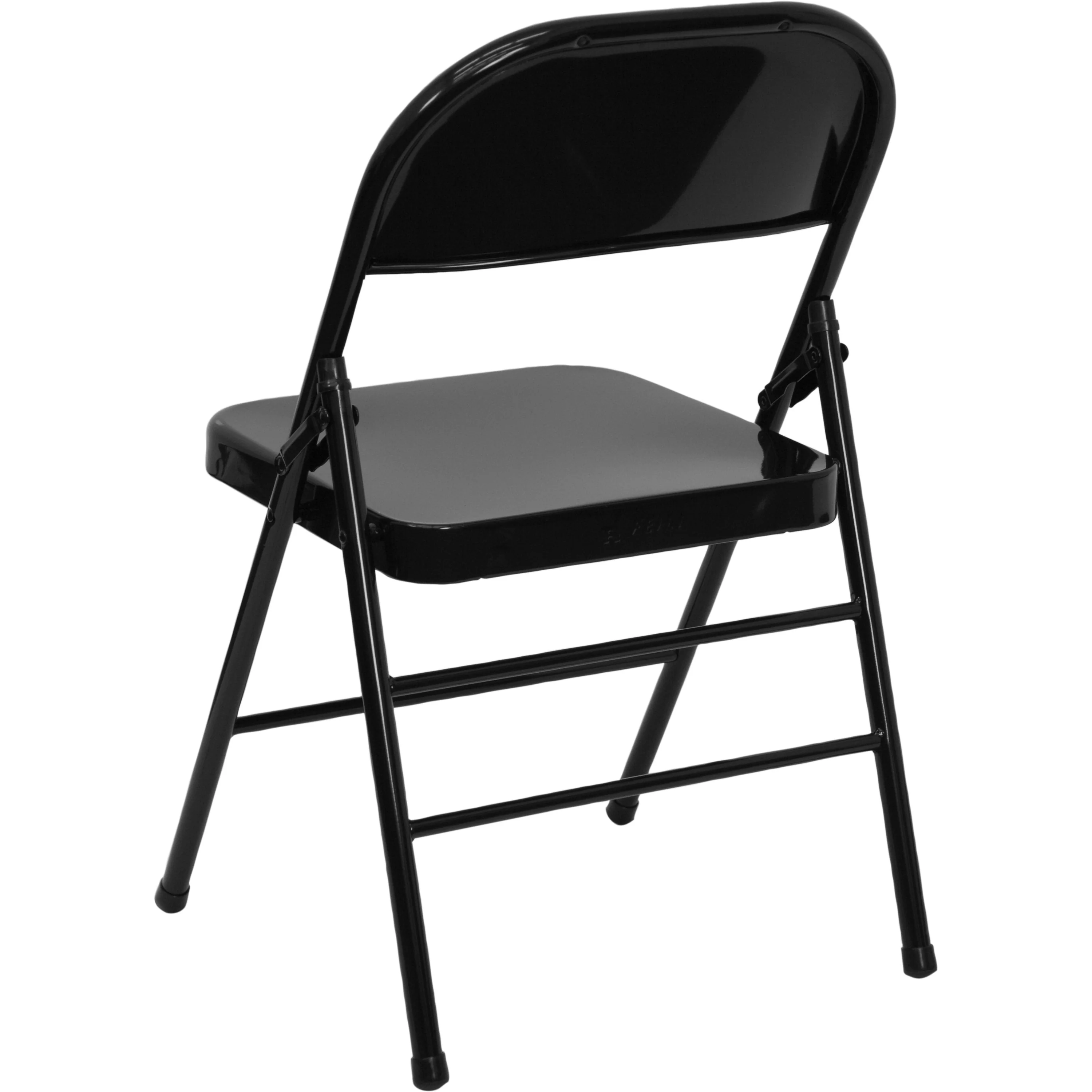 HERCULES Series Triple Braced & Double Hinged Metal Folding Chair - Image 7