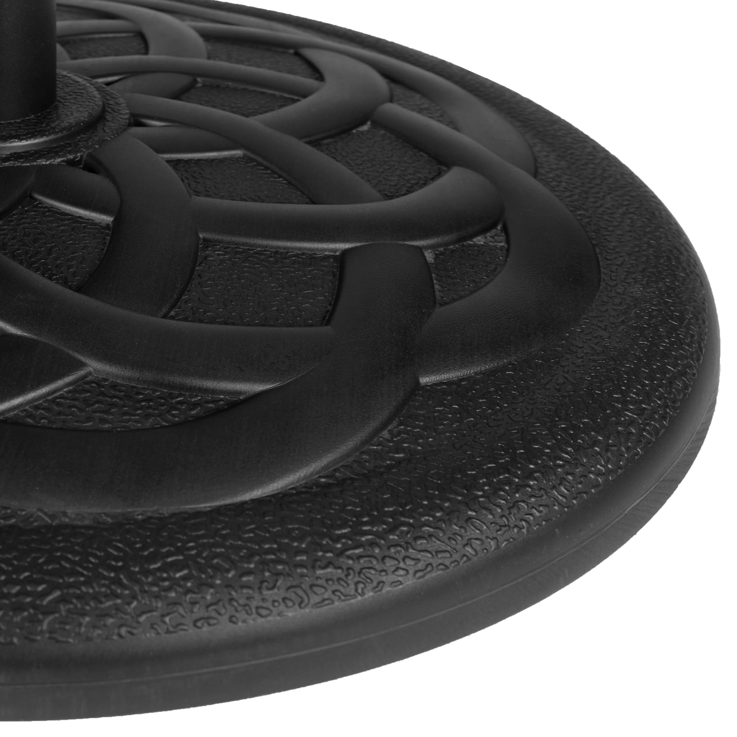 Kona Universal Cement Patio Umbrella Base with Weatherproof Plastic Polymer Coating - 19.25" Diameter - Image 7